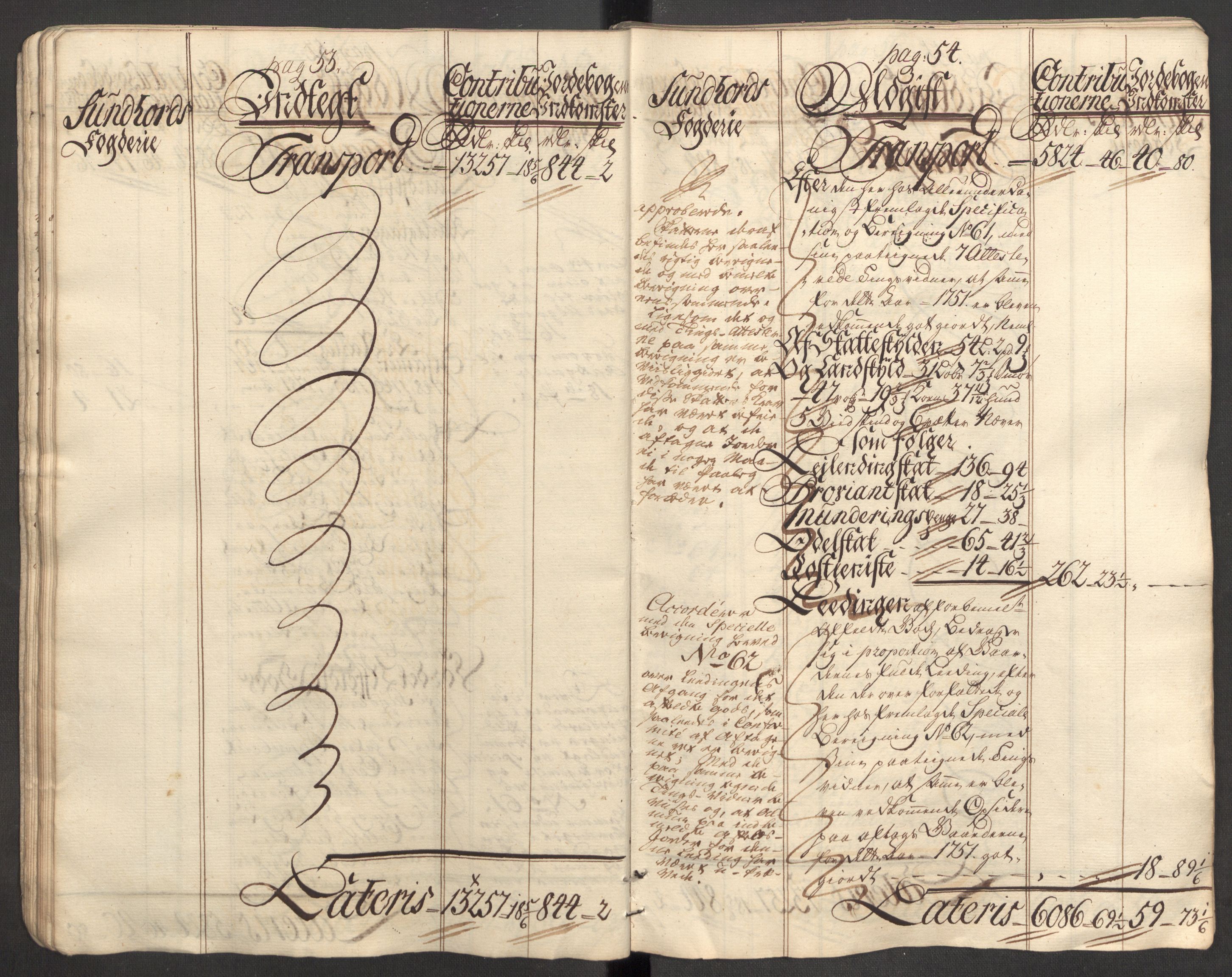 Rentekammeret inntil 1814, Reviderte regnskaper, Fogderegnskap, AV/RA-EA-4092/R48/L3056: Fogderegnskap Sunnhordland og Hardanger, 1751, p. 31