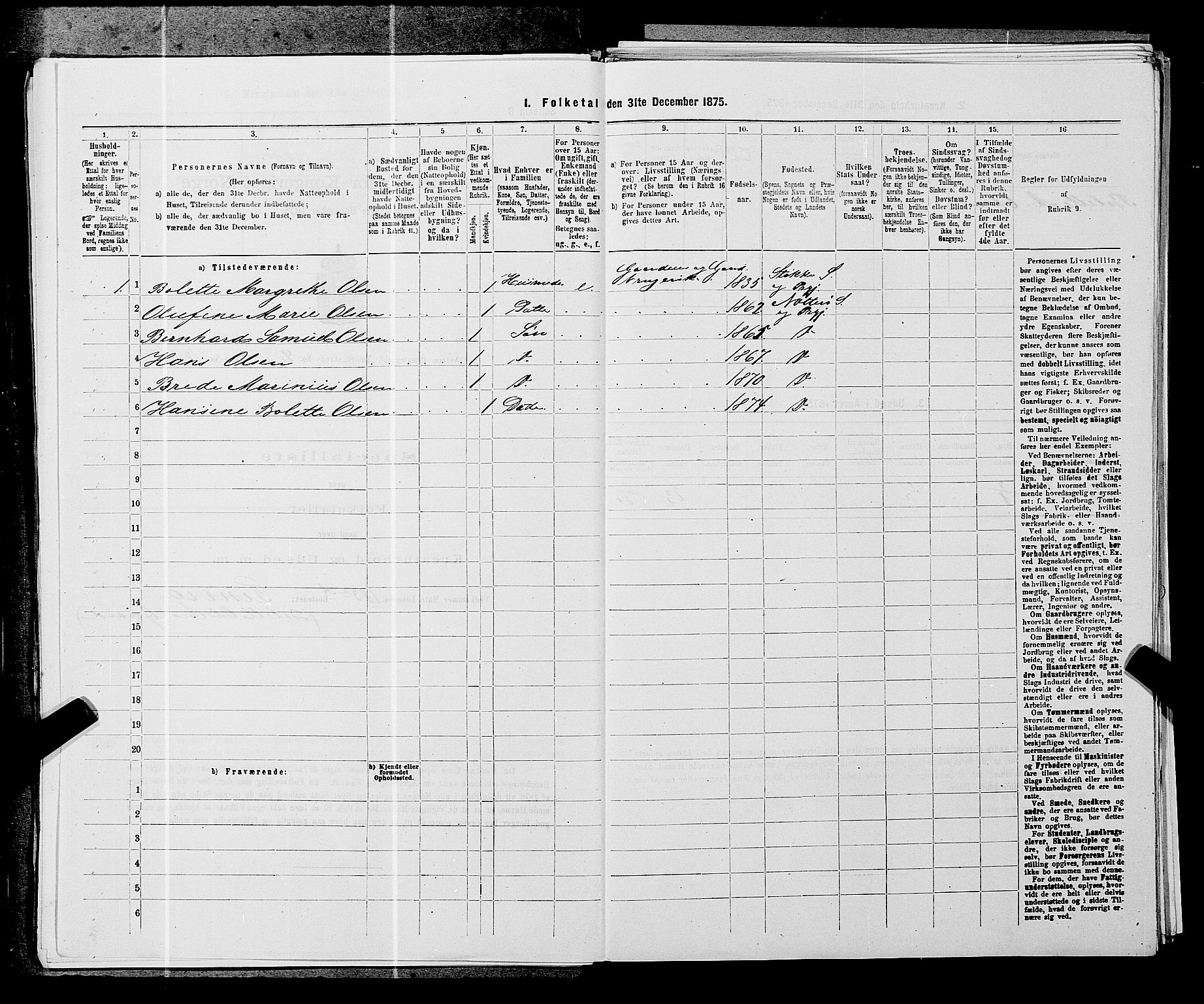 SAKO, 1875 census for 0722P Nøtterøy, 1875, p. 1760