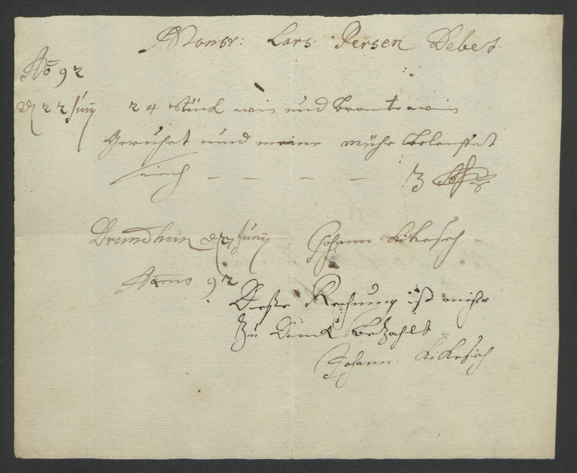 Rentekammeret inntil 1814, Reviderte regnskaper, Fogderegnskap, RA/EA-4092/R57/L3849: Fogderegnskap Fosen, 1692-1693, p. 239