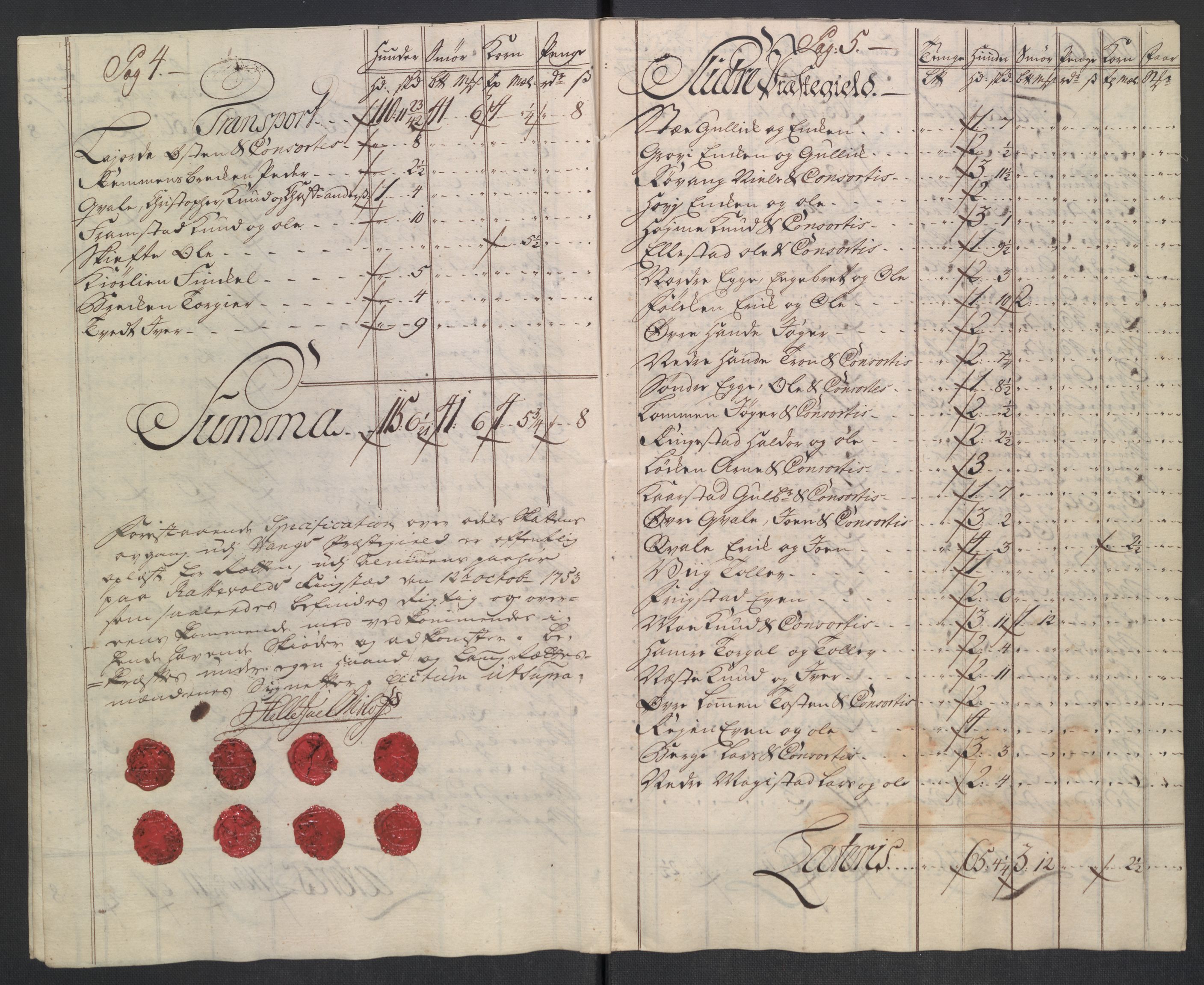 Rentekammeret inntil 1814, Reviderte regnskaper, Fogderegnskap, AV/RA-EA-4092/R18/L1349: Fogderegnskap Hadeland, Toten og Valdres, 1752-1753, p. 578