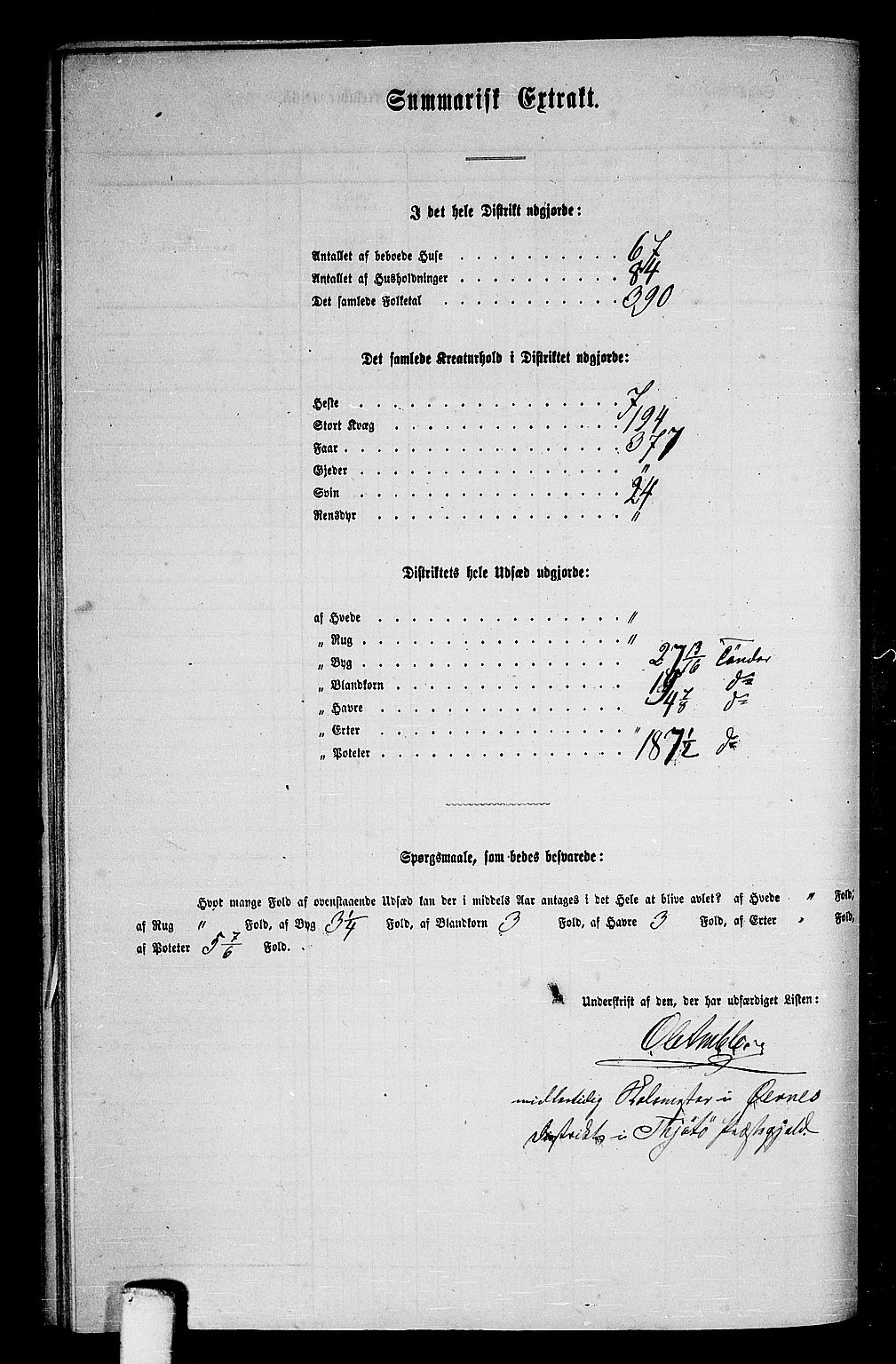 RA, 1865 census for Tjøtta, 1865, p. 89