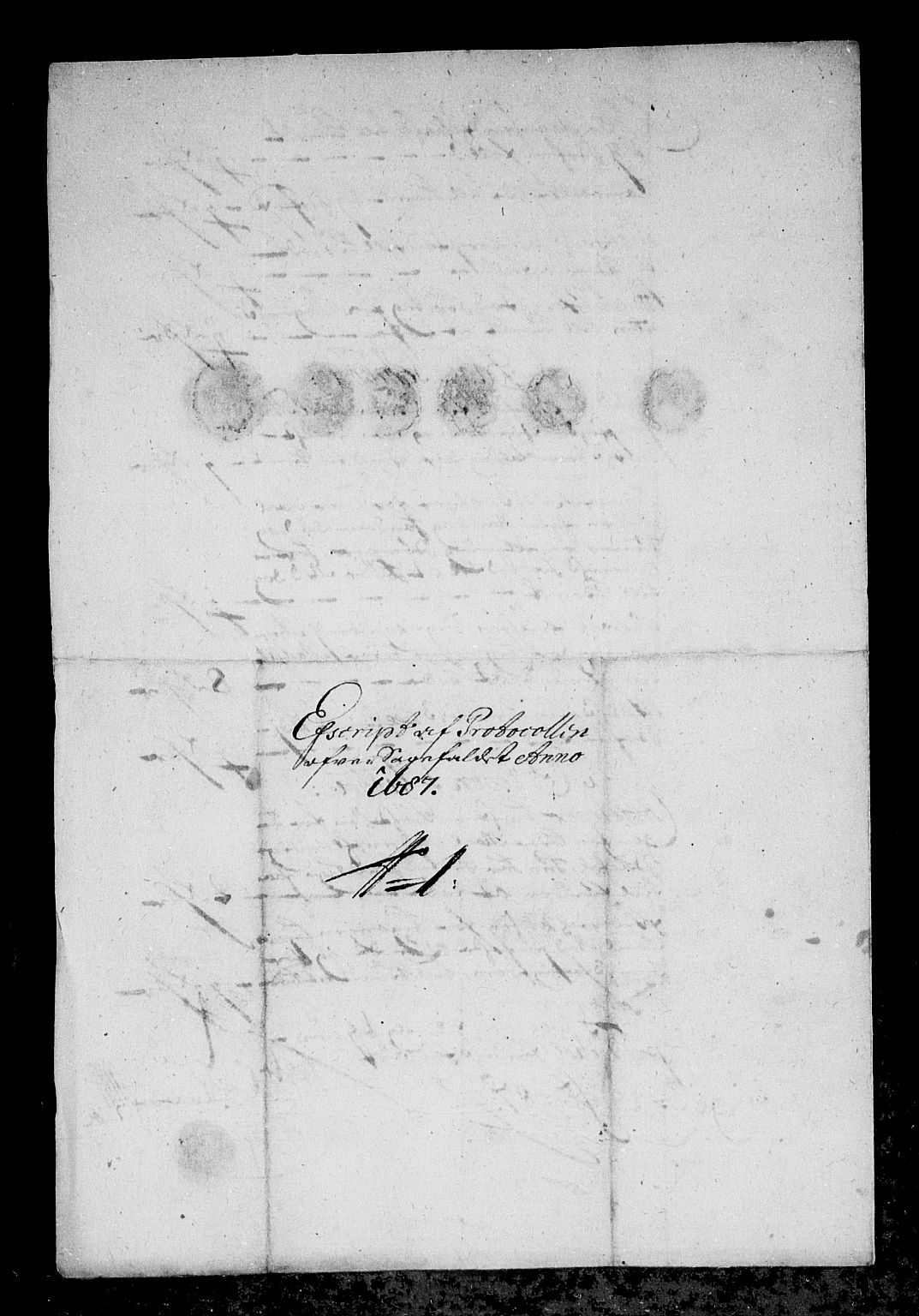 Rentekammeret inntil 1814, Reviderte regnskaper, Stiftamtstueregnskaper, Bergen stiftamt, AV/RA-EA-6043/R/Rc/L0084: Bergen stiftamt, 1687