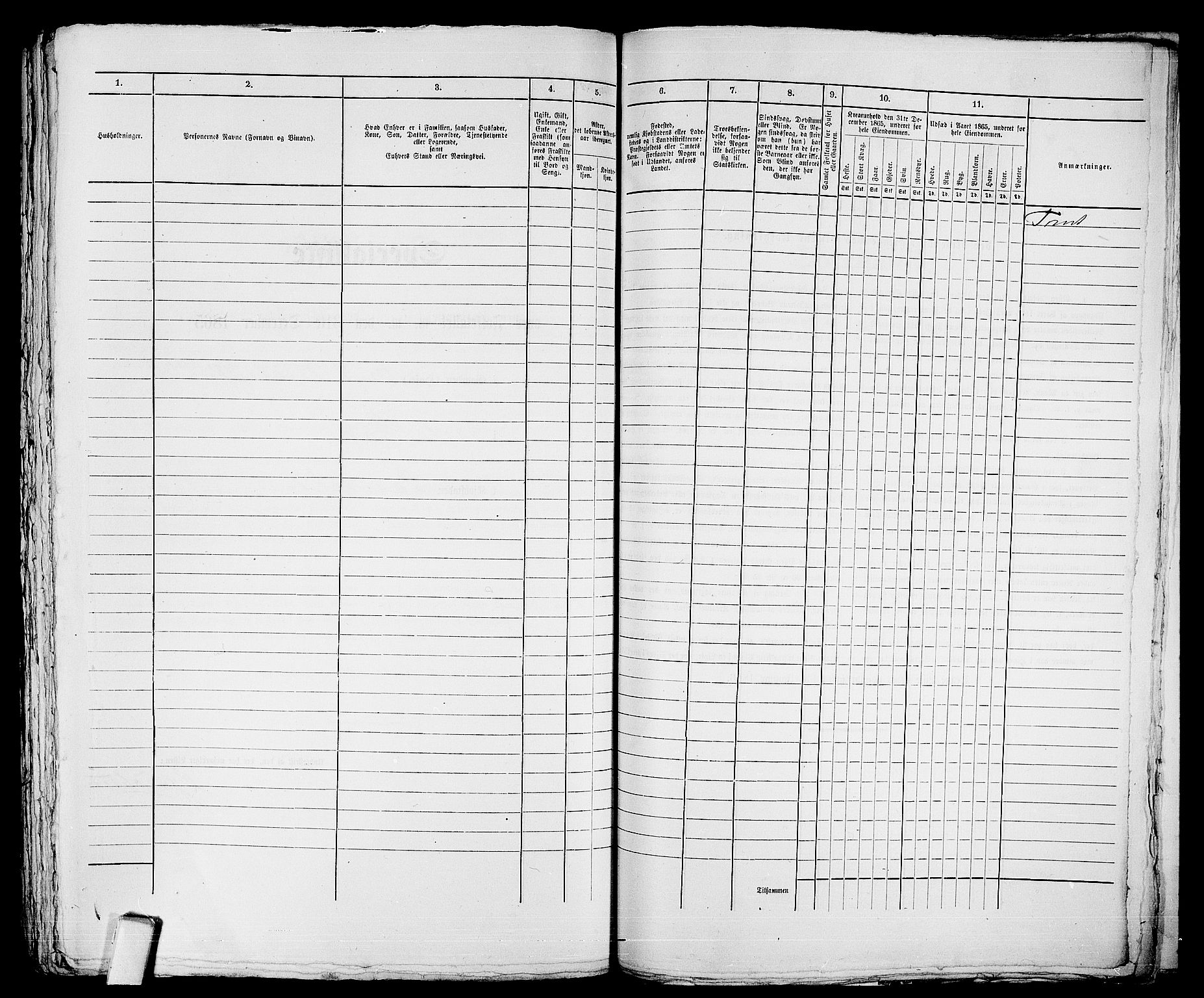 RA, 1865 census for Sandeherred/Sandefjord, 1865, p. 528