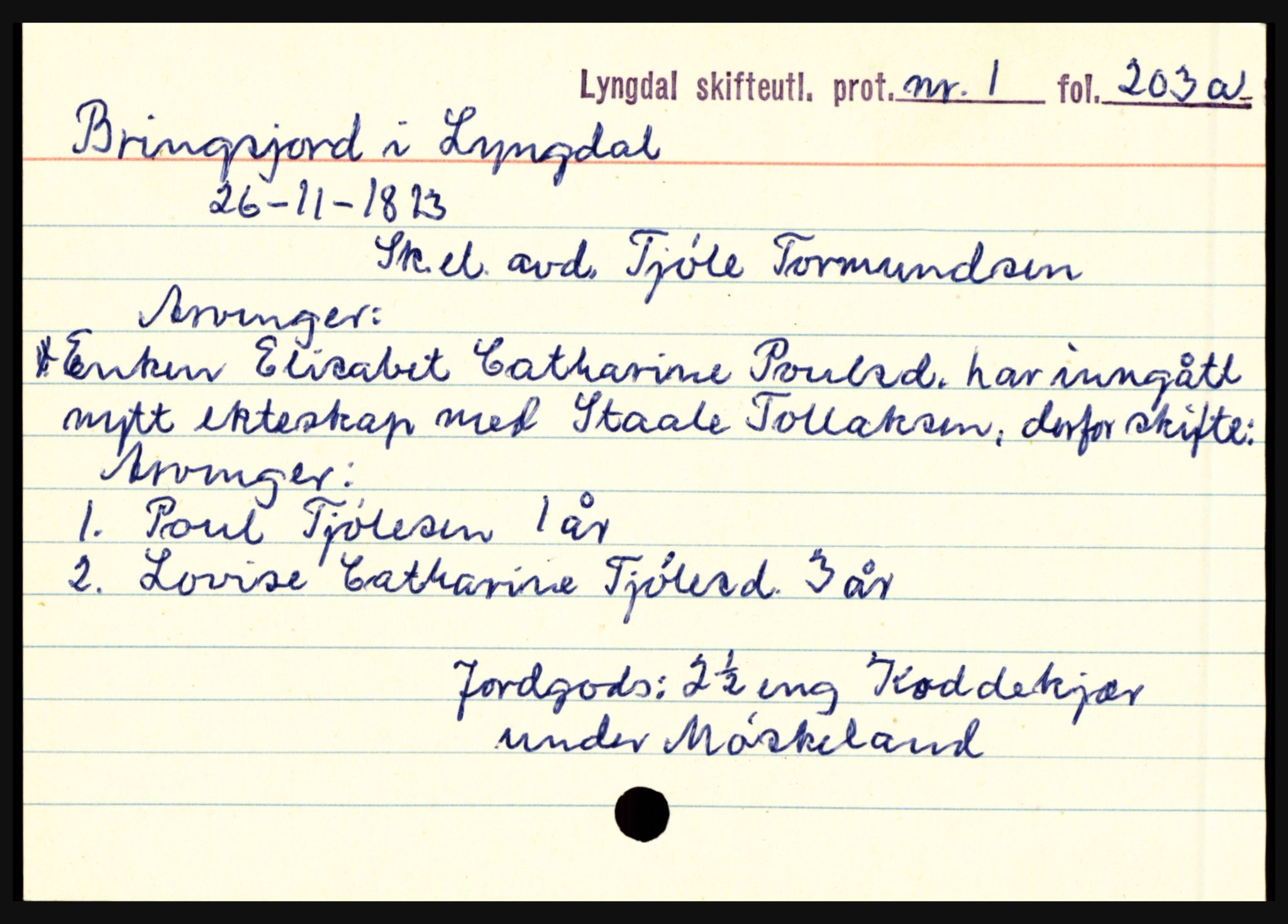 Lyngdal sorenskriveri, SAK/1221-0004/H, p. 1313