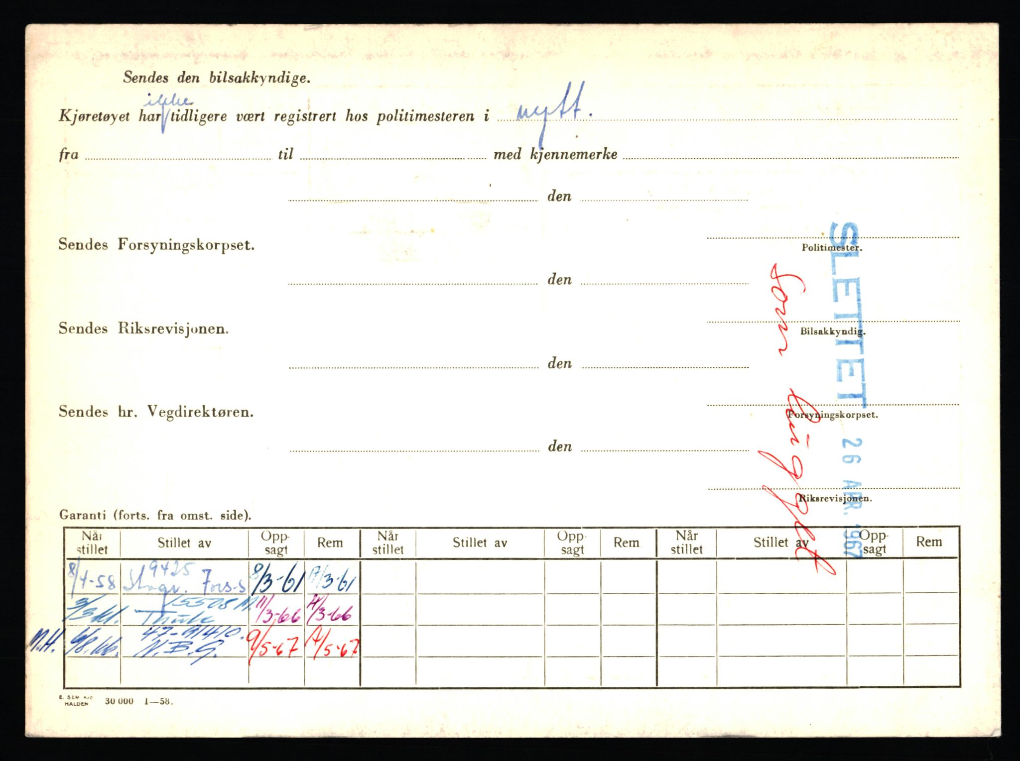 Stavanger trafikkstasjon, AV/SAST-A-101942/0/F/L0059: L-60000 - L-60699, 1930-1971, p. 1000