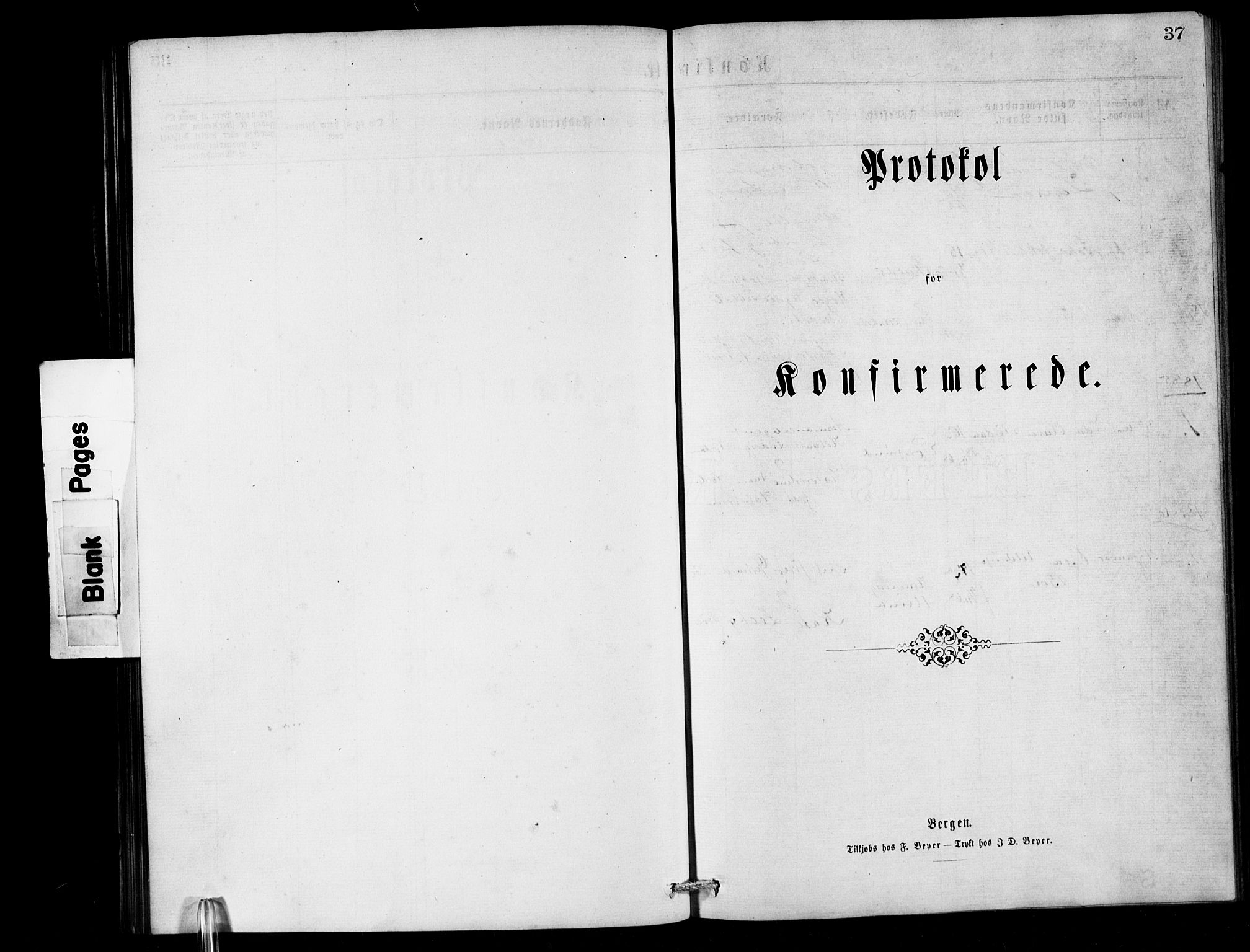  Den norske sjømannsmisjon i utlandet/London m/bistasjoner, SAB/SAB/PA-0103/H/Ha/L0001: Parish register (official) no. A 1, 1868-1887, p. 37