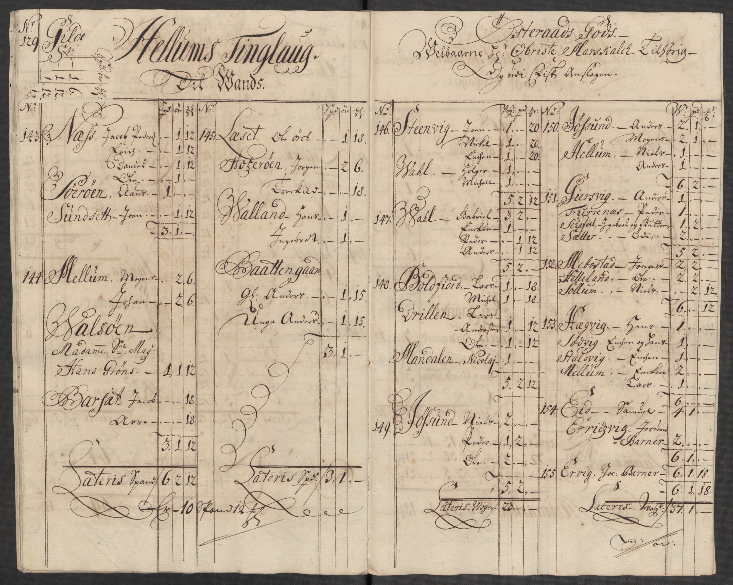 Rentekammeret inntil 1814, Reviderte regnskaper, Fogderegnskap, AV/RA-EA-4092/R57/L3864: Fogderegnskap Fosen, 1716, p. 82