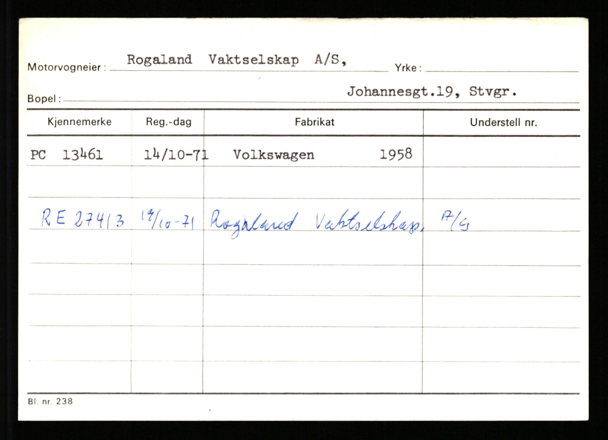 Stavanger trafikkstasjon, AV/SAST-A-101942/0/G/L0003: Registreringsnummer: 10466 - 15496, 1930-1971, p. 2253