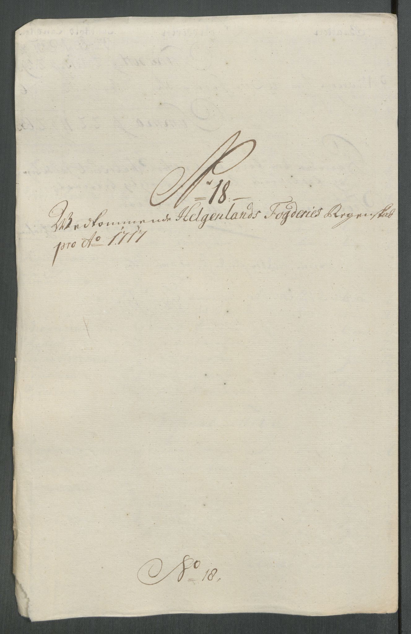 Rentekammeret inntil 1814, Reviderte regnskaper, Fogderegnskap, RA/EA-4092/R65/L4515: Fogderegnskap Helgeland, 1717, p. 246