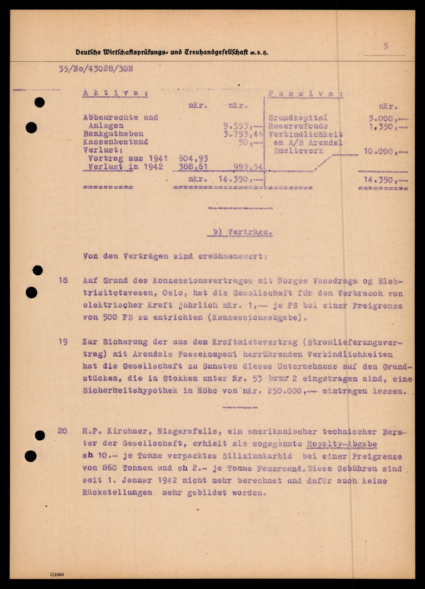 Forsvarets Overkommando. 2 kontor. Arkiv 11.4. Spredte tyske arkivsaker, AV/RA-RAFA-7031/D/Dar/Darc/L0030: Tyske oppgaver over norske industribedrifter, 1940-1943, p. 436