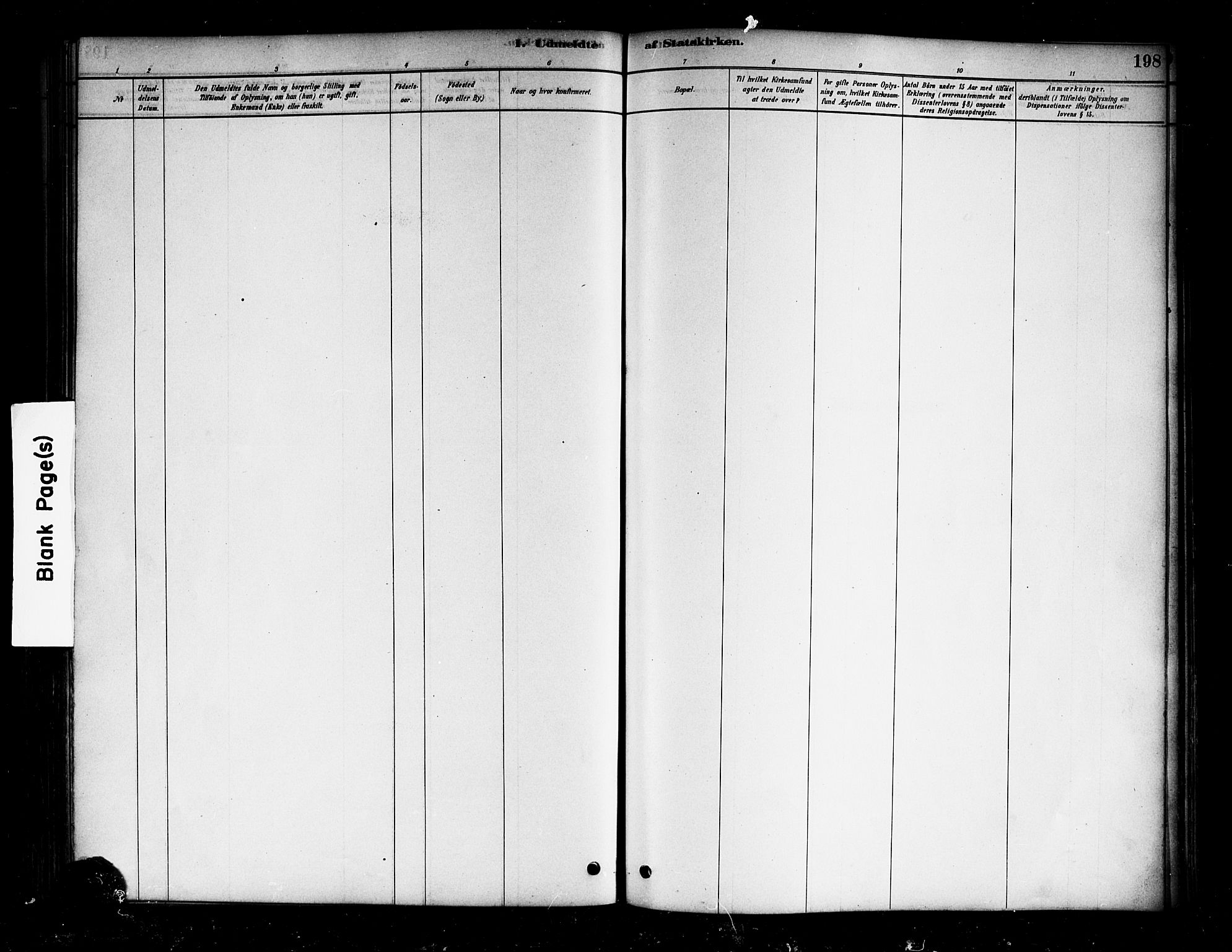 Borge prestekontor Kirkebøker, SAO/A-10903/F/Fb/L0003: Parish register (official) no. II 3, 1878-1902, p. 198