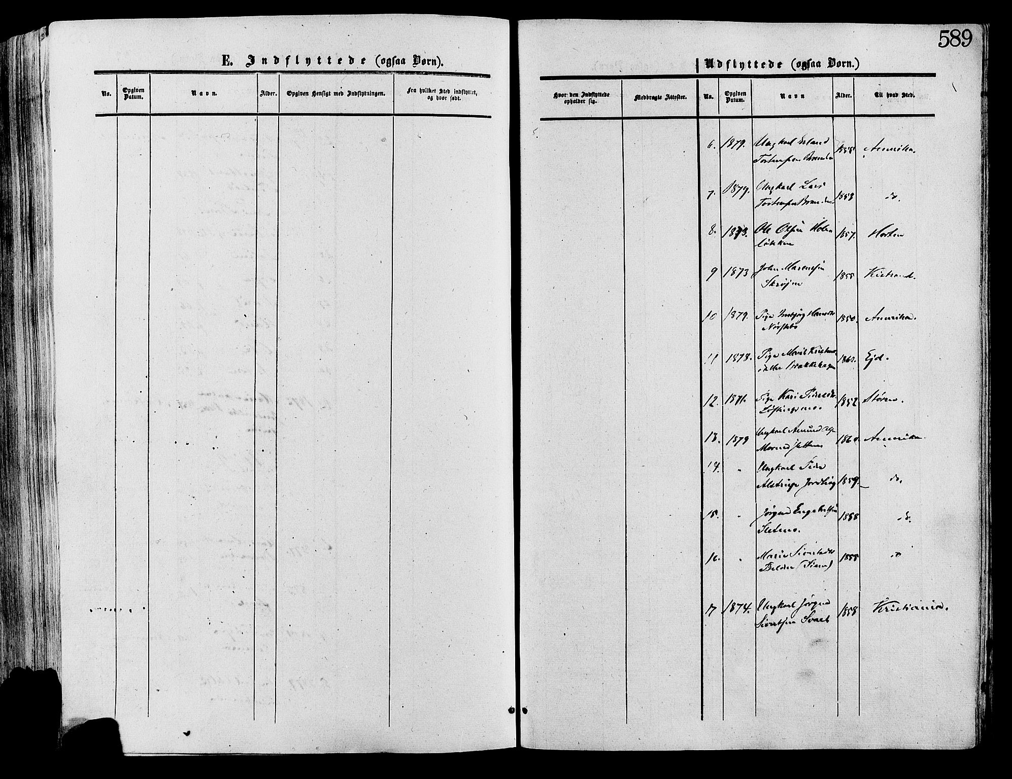 Lesja prestekontor, SAH/PREST-068/H/Ha/Haa/L0008: Parish register (official) no. 8, 1854-1880, p. 589