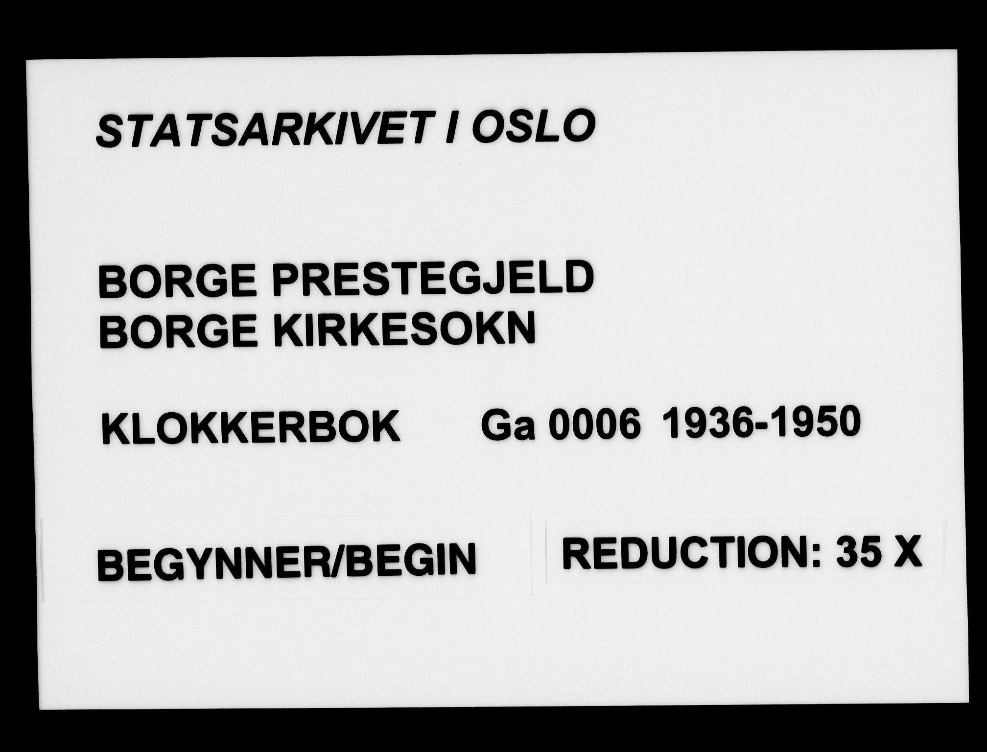 Borge prestekontor Kirkebøker, AV/SAO-A-10903/G/Ga/L0006: Parish register (copy) no. I 6, 1936-1950