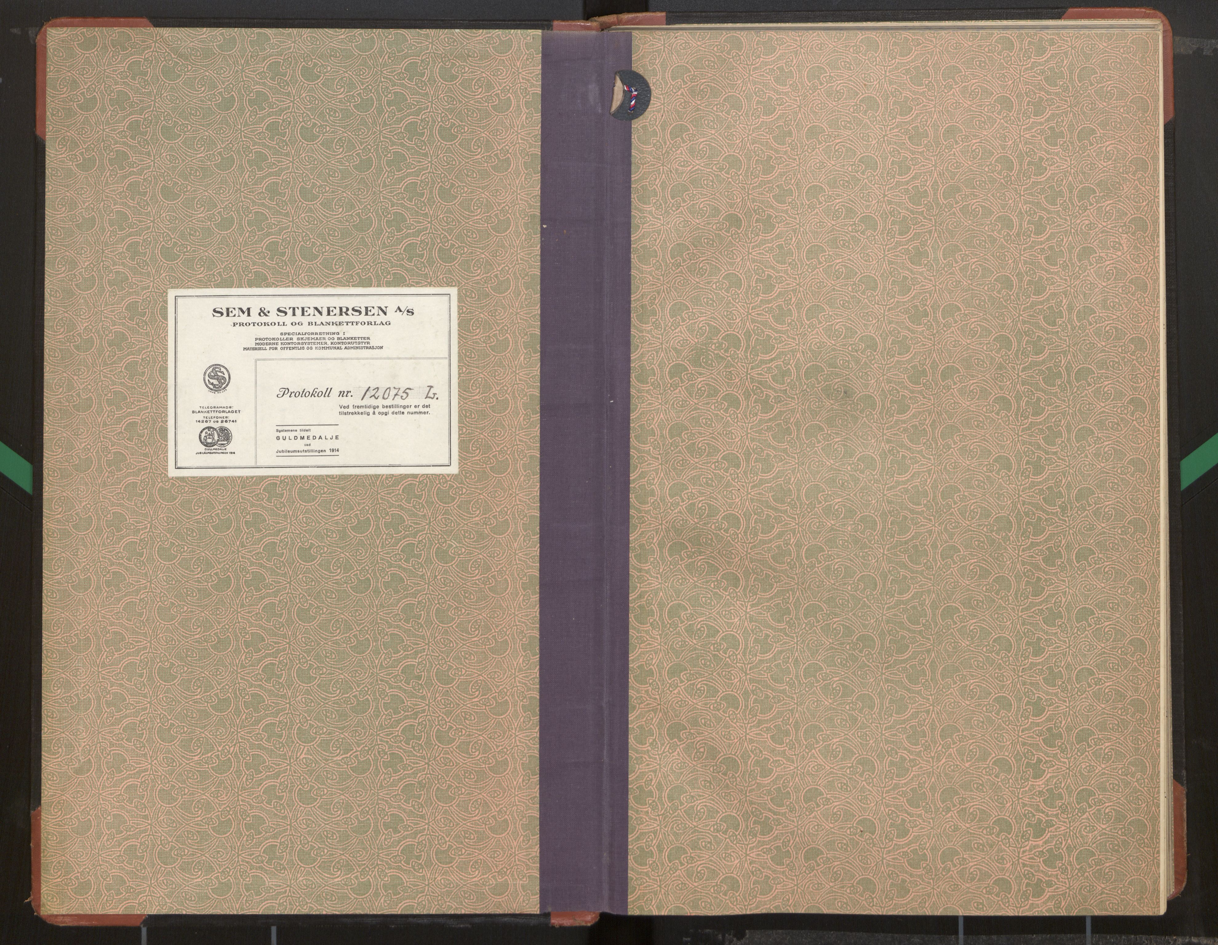 Kinn sokneprestembete, AV/SAB-A-80801/H/Haa/Haag/L0005: Diary records no. G 5, 1940-1949