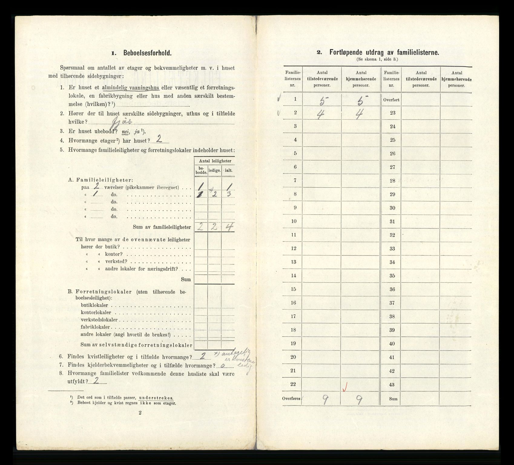 RA, 1910 census for Bergen, 1910, p. 45092