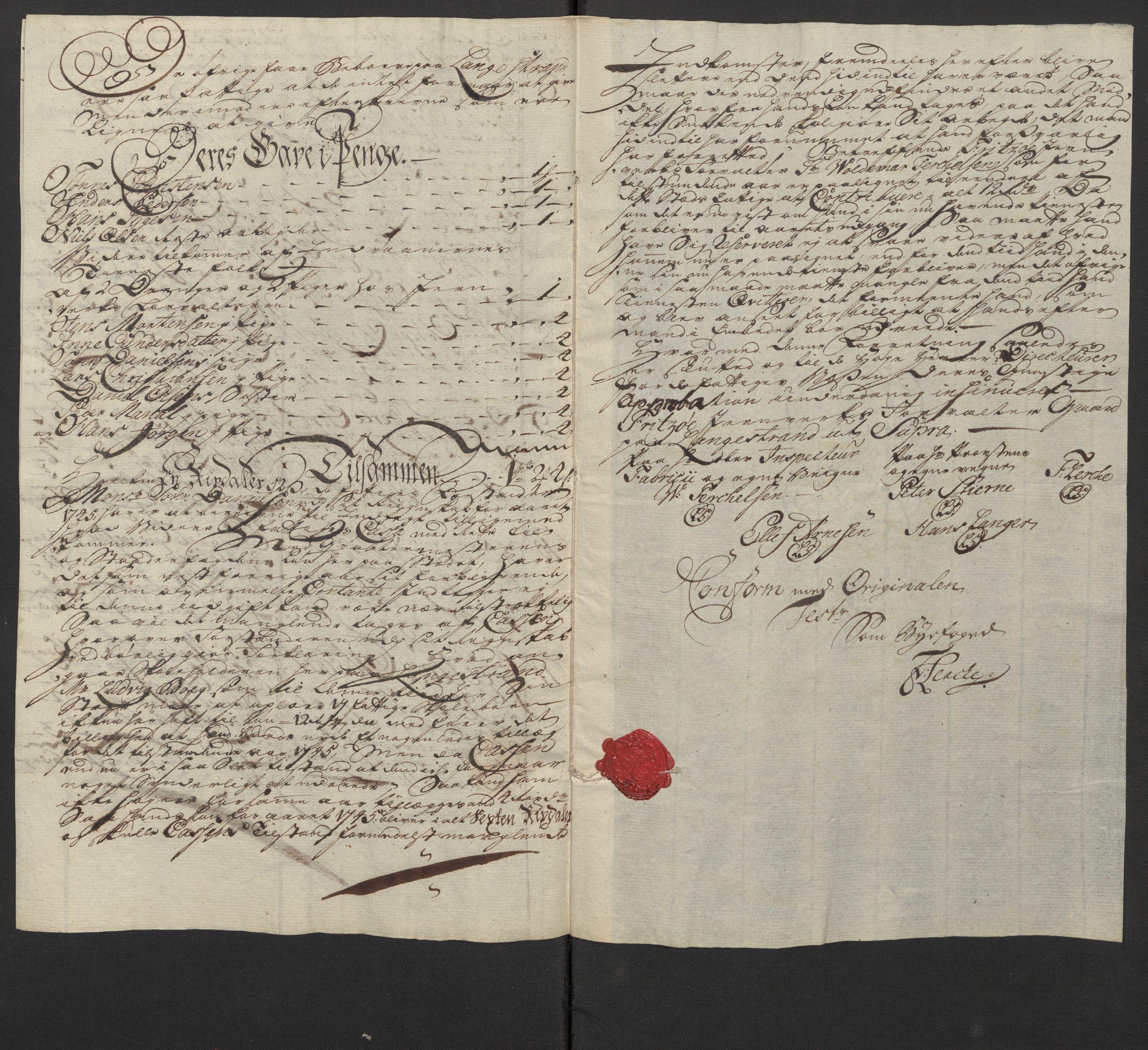 Kristiania tukthus, AV/SAO-A-10644/A/Ad/Adb/L0011: Innkomne skriv, rapporter og regnskap, 1742-1783, p. 100