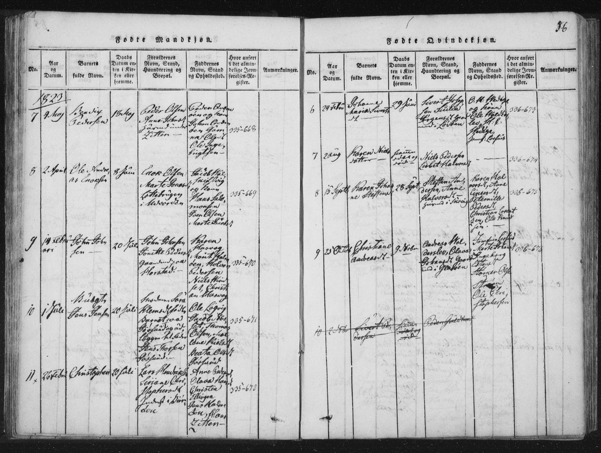 Ministerialprotokoller, klokkerbøker og fødselsregistre - Nord-Trøndelag, SAT/A-1458/773/L0609: Parish register (official) no. 773A03 /3, 1815-1830, p. 86