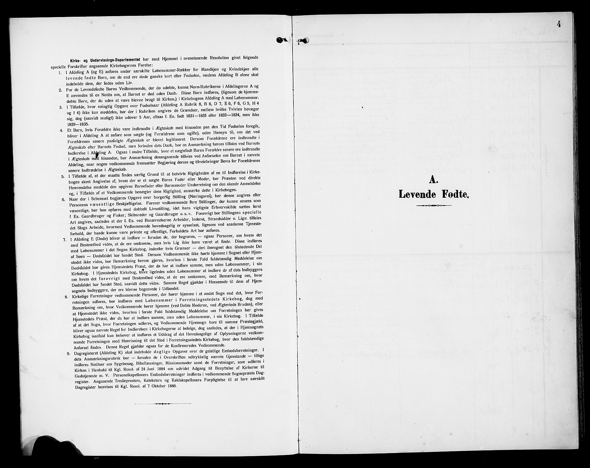 Kvinnherad sokneprestembete, SAB/A-76401/H/Hab: Parish register (copy) no. D 2, 1906-1926, p. 4