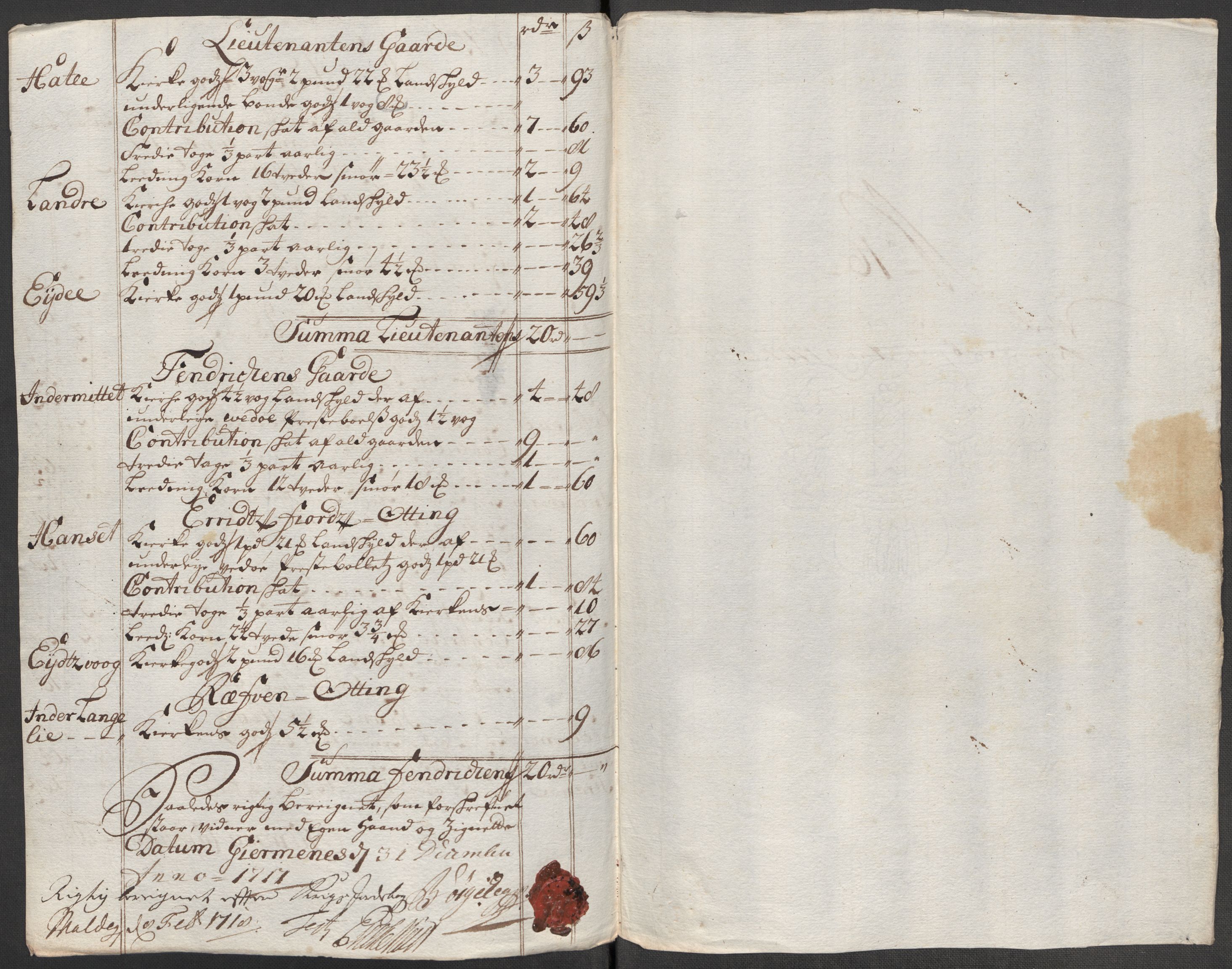Rentekammeret inntil 1814, Reviderte regnskaper, Fogderegnskap, RA/EA-4092/R55/L3664: Fogderegnskap Romsdal, 1717, p. 136
