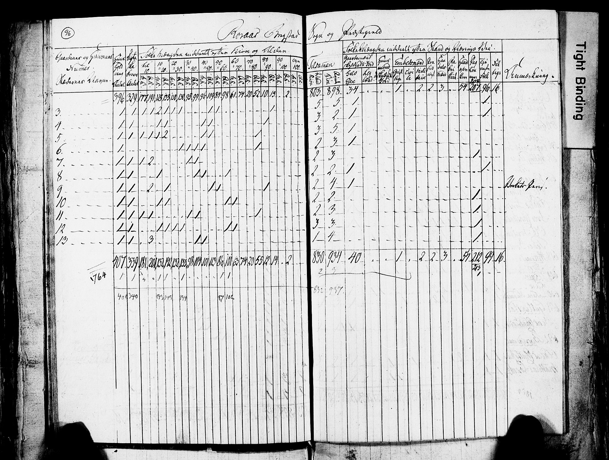 , Census 1825 for Røros, 1825, p. 20