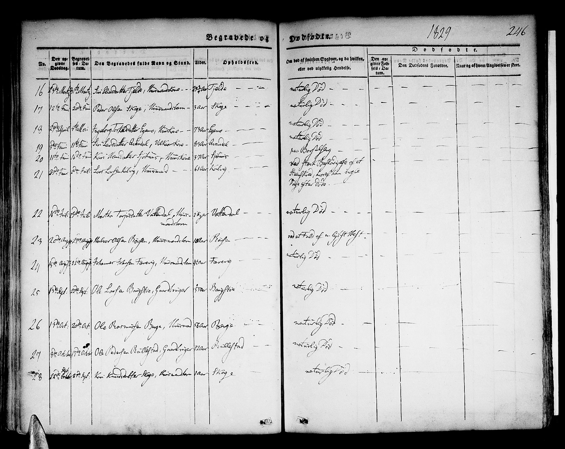 Skånevik sokneprestembete, SAB/A-77801/H/Haa: Parish register (official) no. A 4, 1828-1848, p. 246