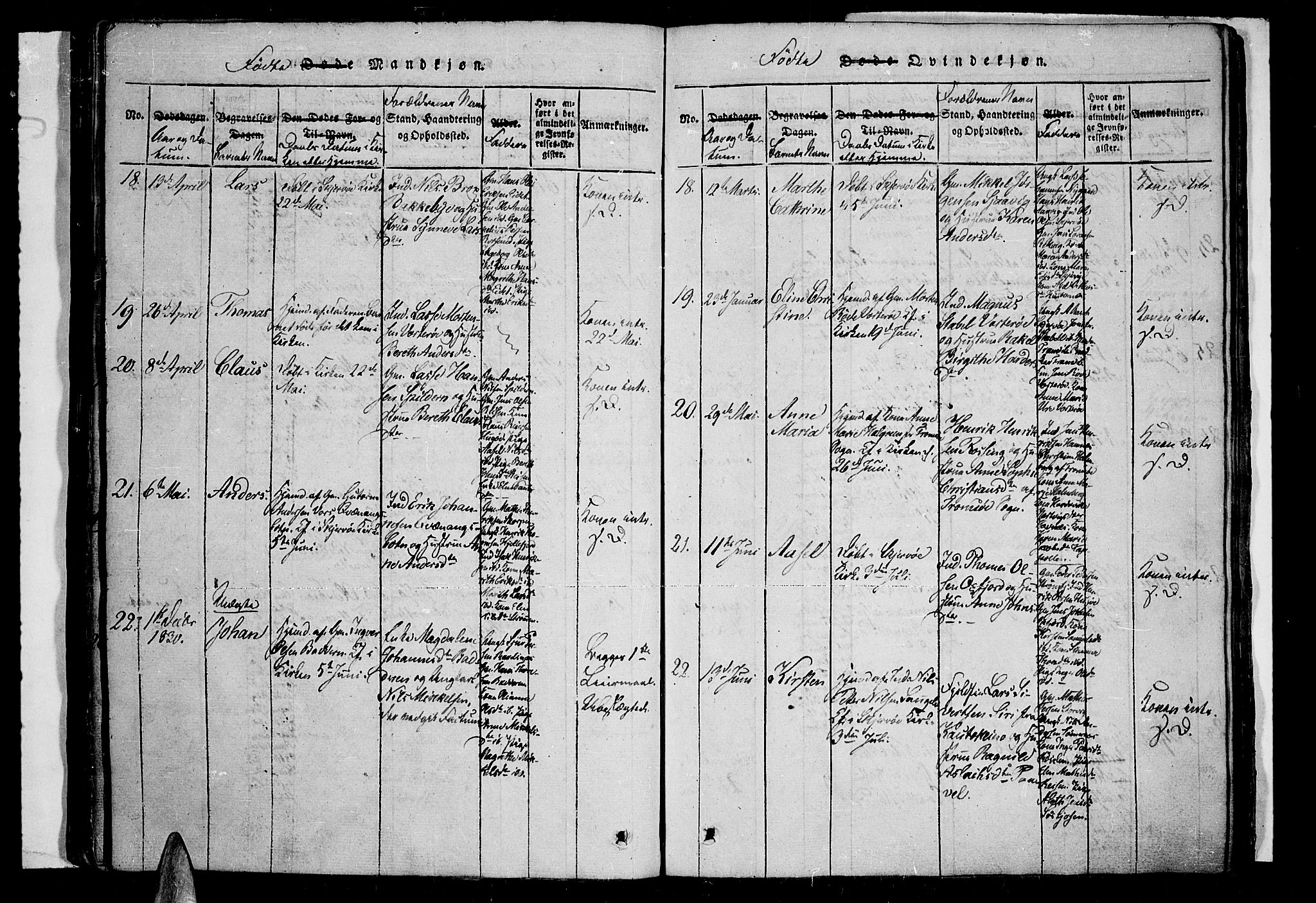 Skjervøy sokneprestkontor, AV/SATØ-S-1300/H/Ha/Haa/L0004kirke: Parish register (official) no. 4, 1820-1838