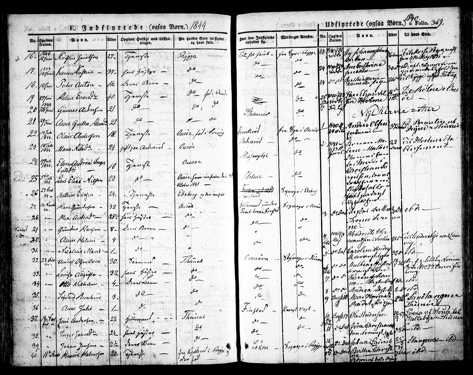 Råde prestekontor kirkebøker, AV/SAO-A-2009/F/Fa/L0005: Parish register (official) no. 5, 1830-1853, p. 369