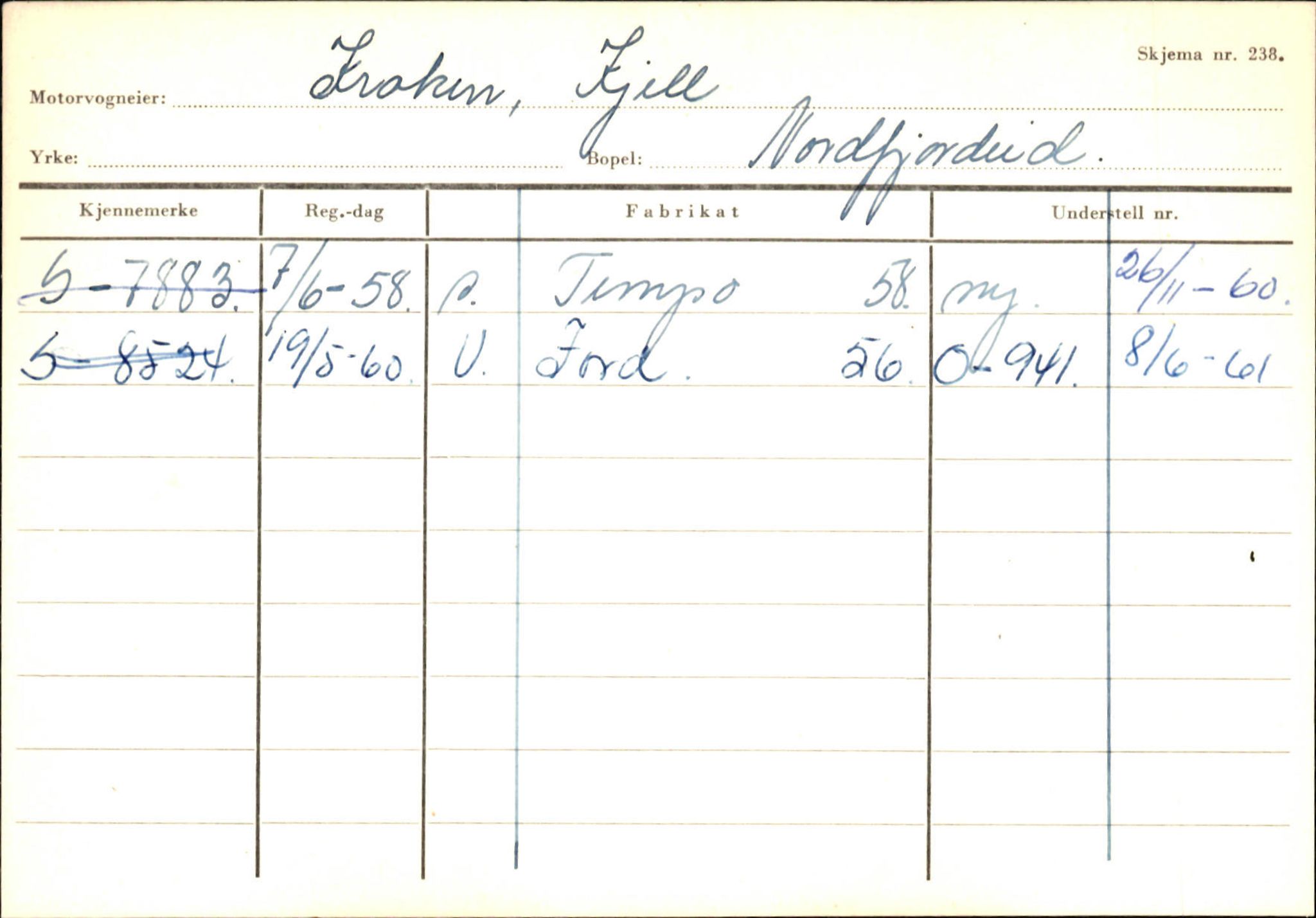 Statens vegvesen, Sogn og Fjordane vegkontor, AV/SAB-A-5301/4/F/L0129: Eigarregistrer Eid A-S, 1945-1975, p. 1290