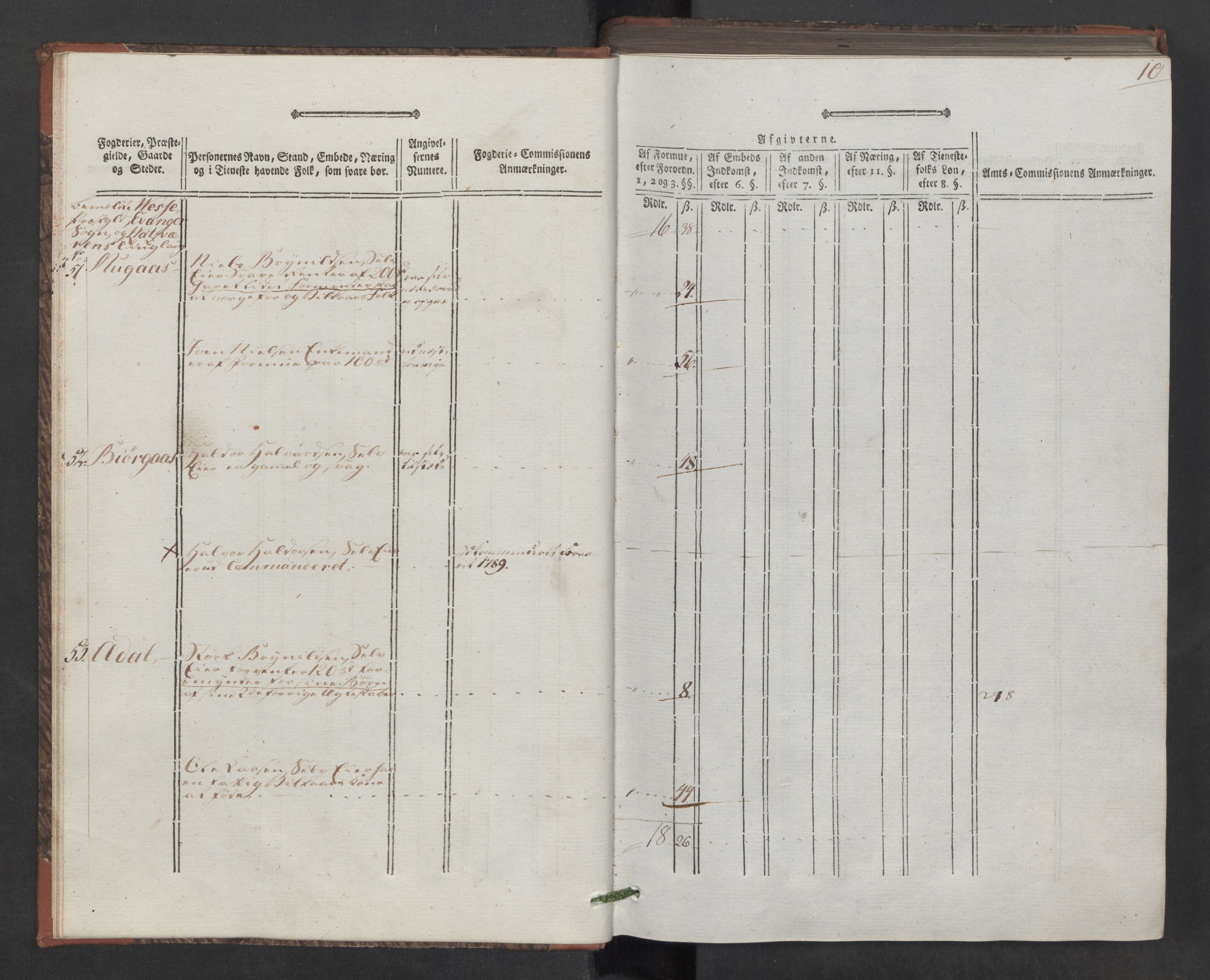 Rentekammeret inntil 1814, Reviderte regnskaper, Mindre regnskaper, AV/RA-EA-4068/Rf/Rfe/L0030: Nordhordland og Voss fogderi, 1789, p. 10