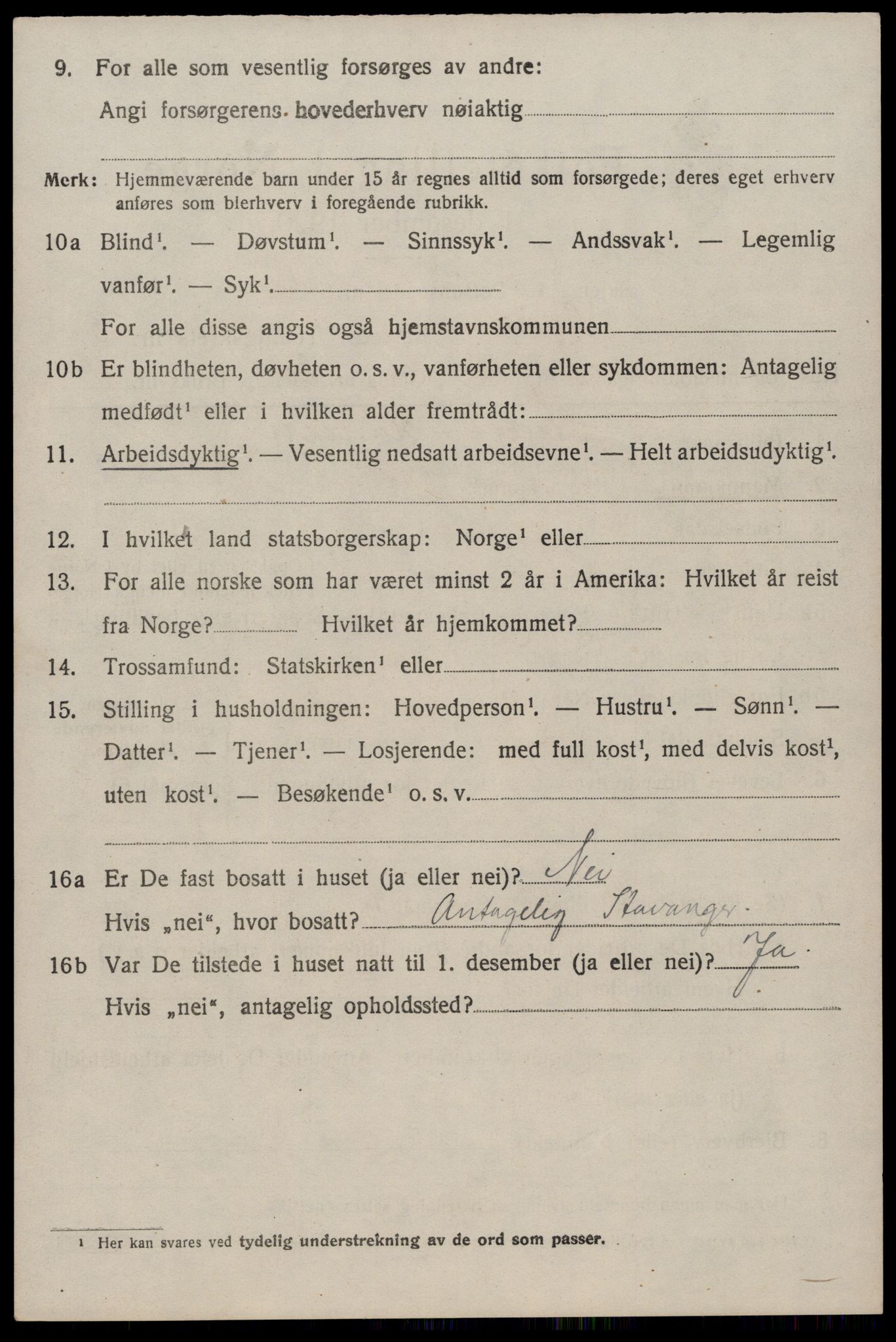 SAST, 1920 census for Ogna, 1920, p. 1880