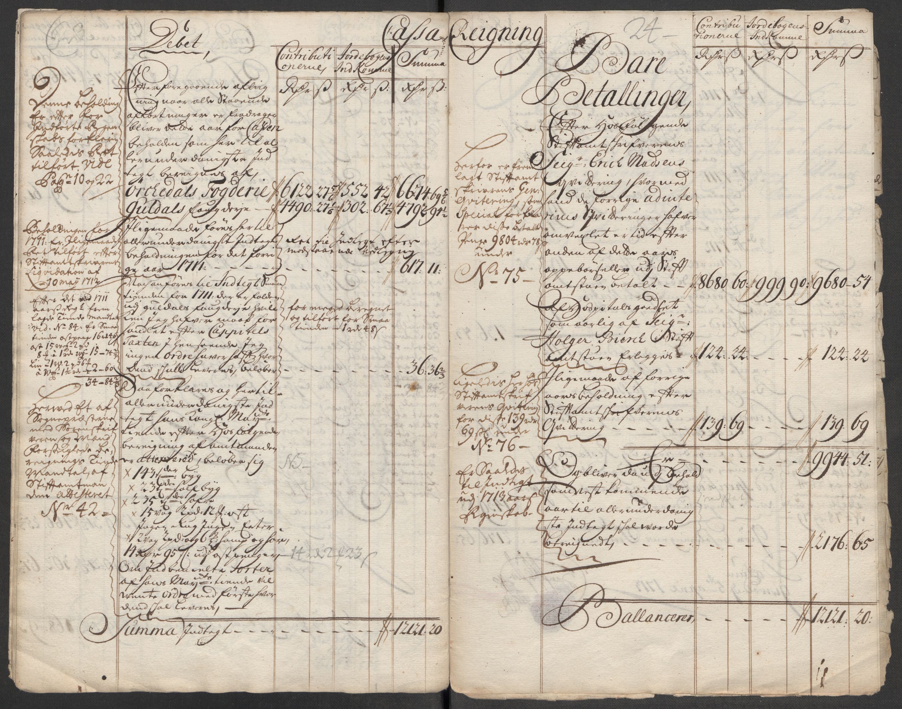 Rentekammeret inntil 1814, Reviderte regnskaper, Fogderegnskap, AV/RA-EA-4092/R60/L3963: Fogderegnskap Orkdal og Gauldal, 1712, p. 17