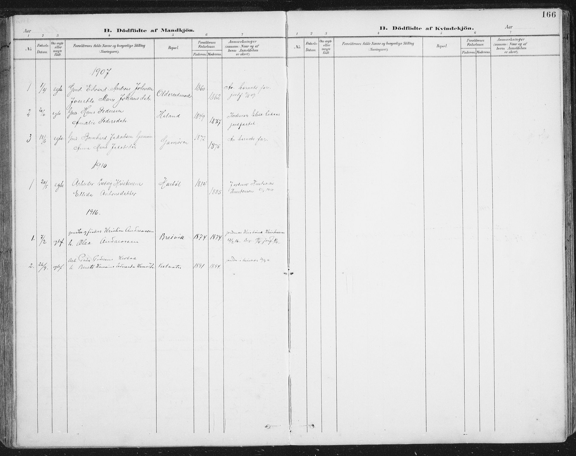 Ministerialprotokoller, klokkerbøker og fødselsregistre - Nordland, AV/SAT-A-1459/852/L0741: Parish register (official) no. 852A11, 1894-1917, p. 166