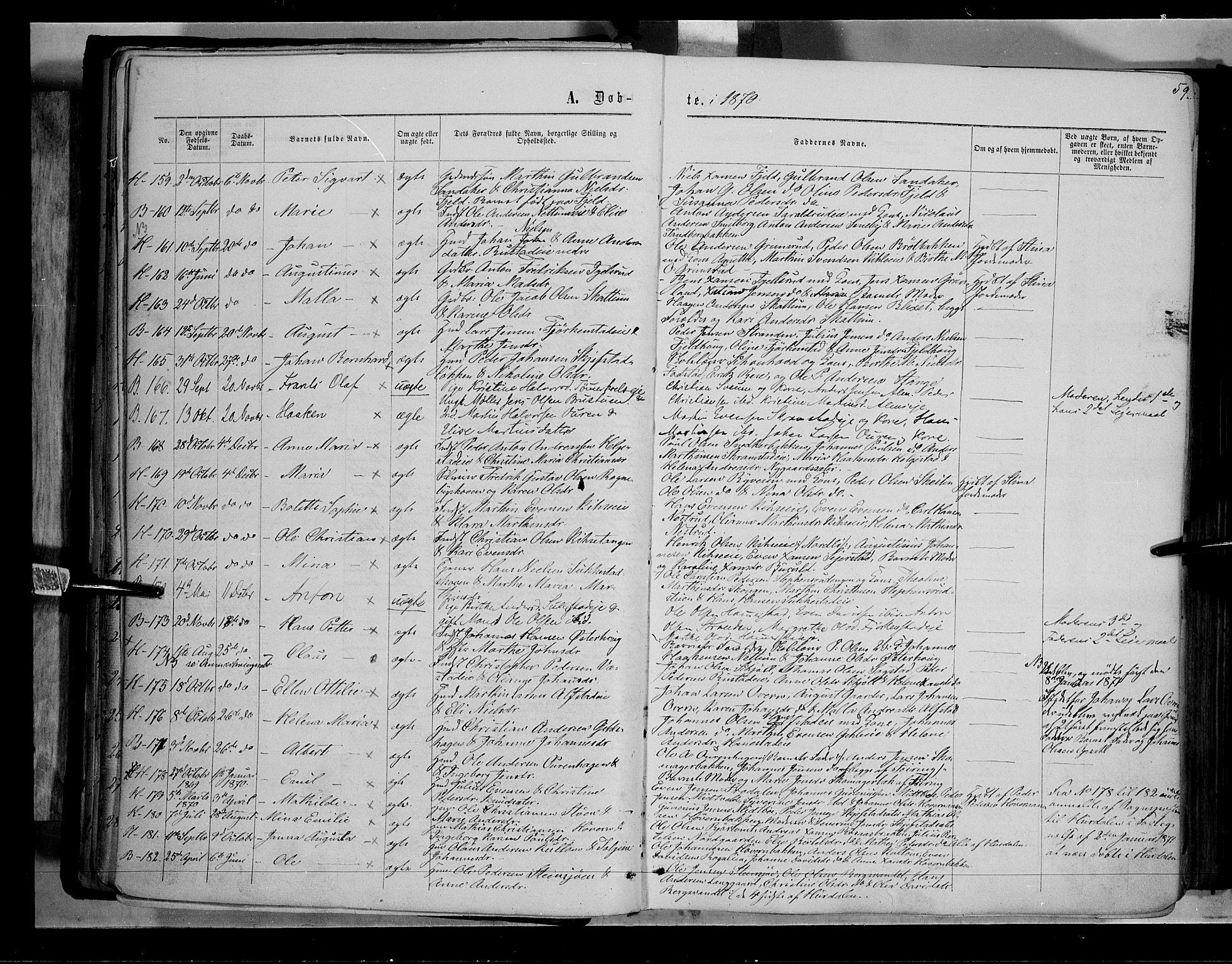 Østre Toten prestekontor, AV/SAH-PREST-104/H/Ha/Haa/L0005: Parish register (official) no. 5, 1866-1877, p. 59