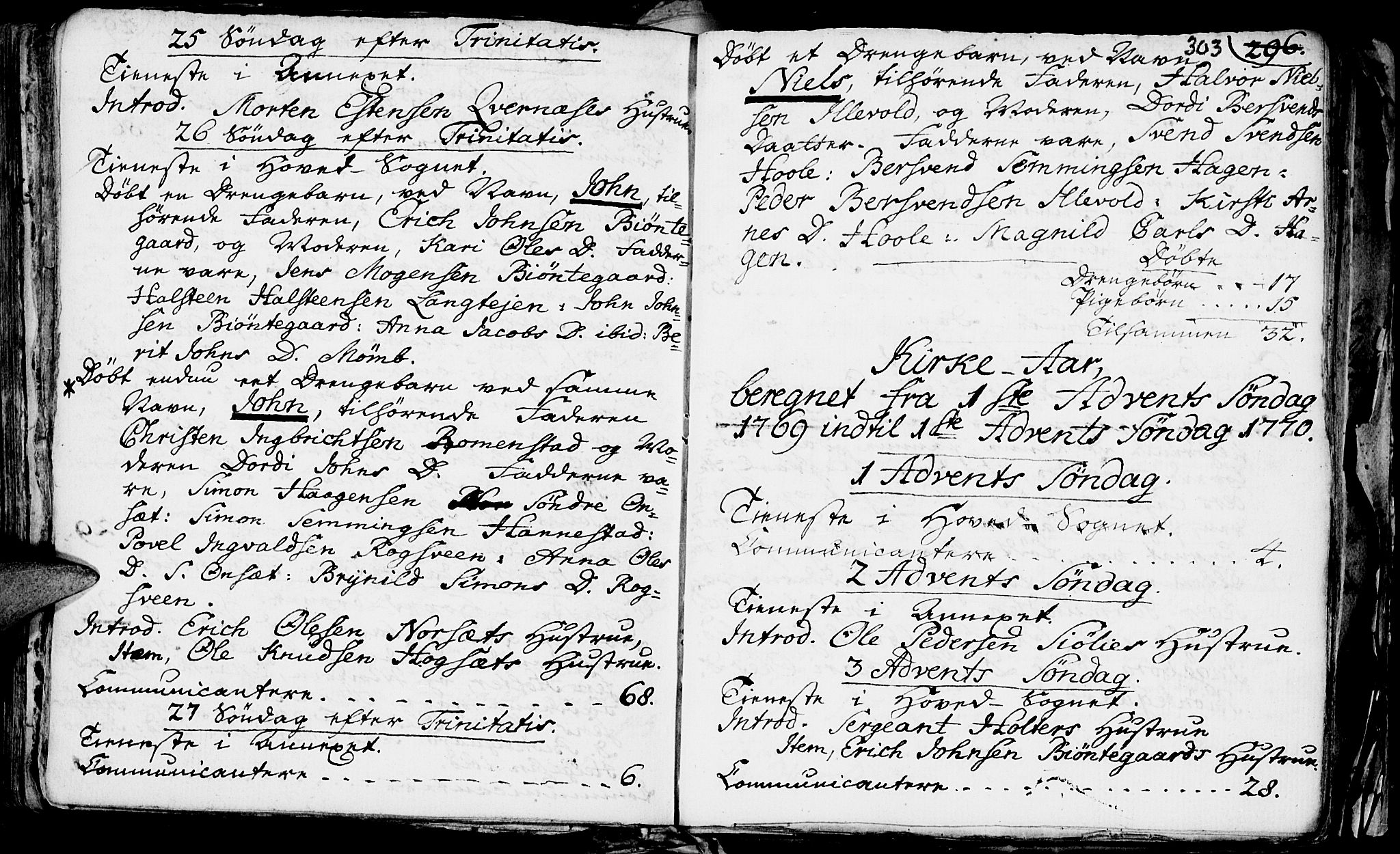 Rendalen prestekontor, SAH/PREST-054/H/Ha/Haa/L0001: Parish register (official) no. 1, 1733-1787, p. 303