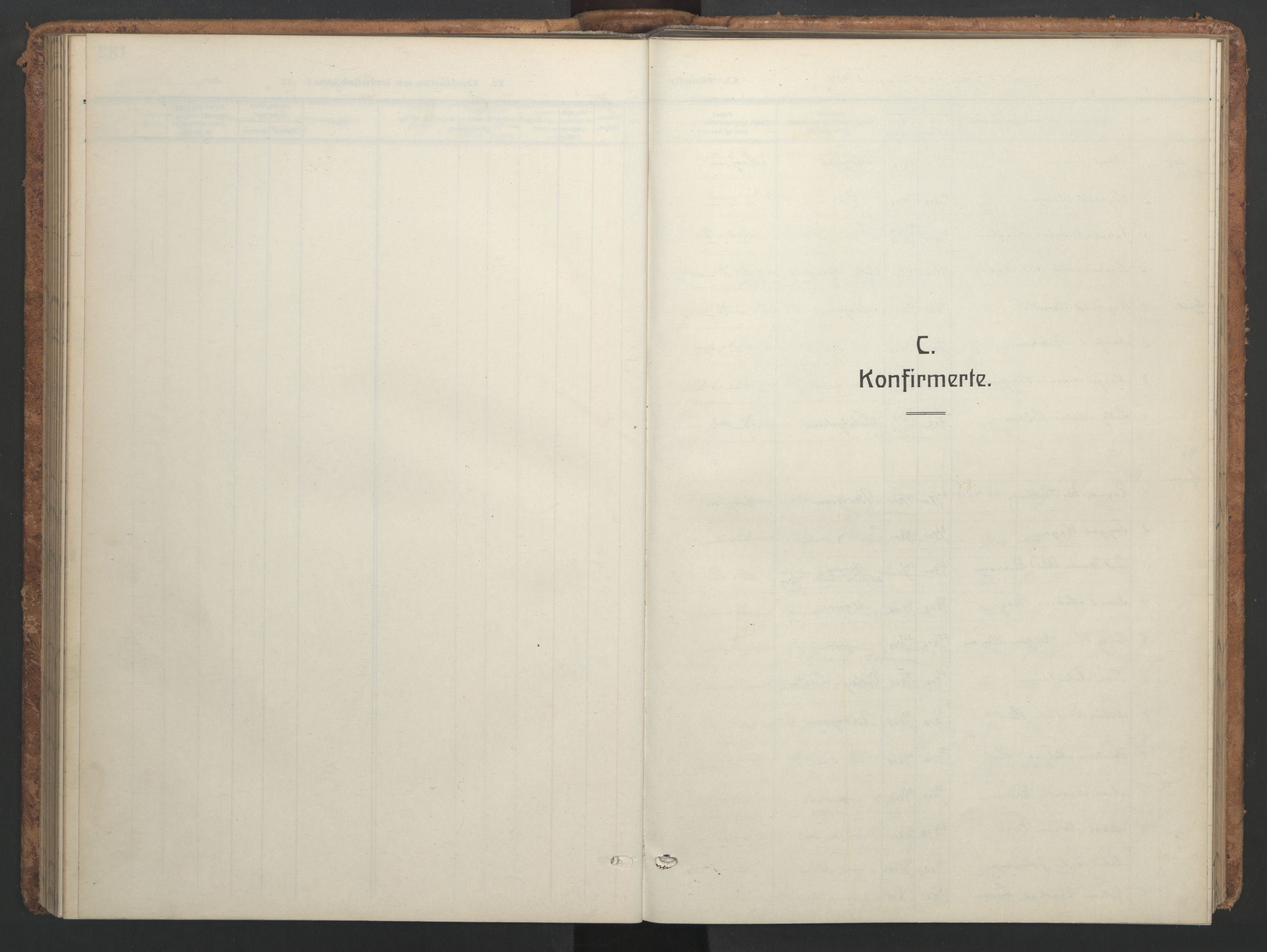 Ministerialprotokoller, klokkerbøker og fødselsregistre - Nordland, SAT/A-1459/820/L0303: Parish register (copy) no. 820C05, 1917-1952