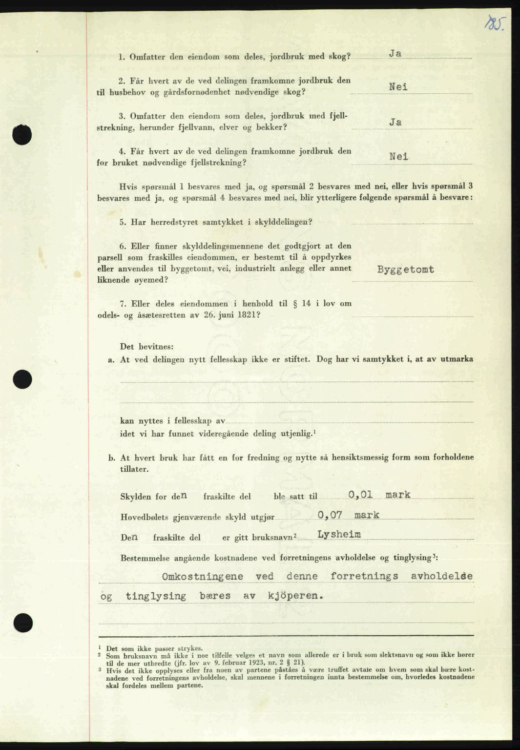 Nordmøre sorenskriveri, AV/SAT-A-4132/1/2/2Ca: Mortgage book no. A105, 1947-1947, Diary no: : 1431/1947