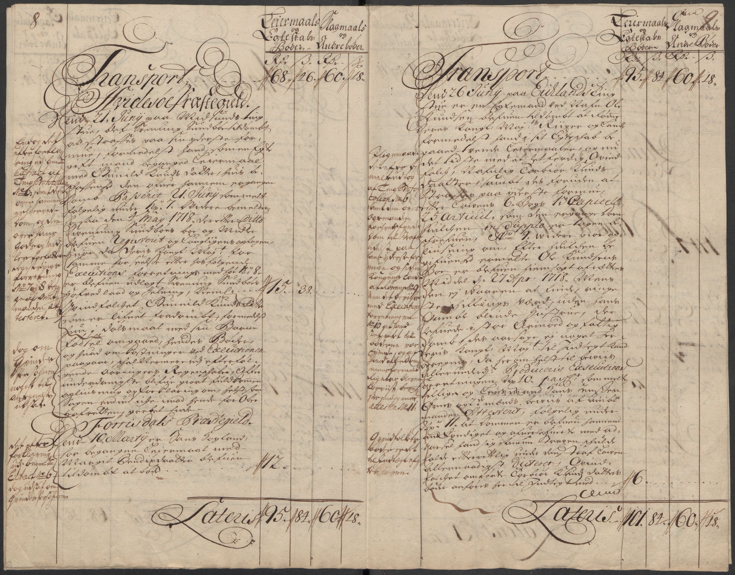 Rentekammeret inntil 1814, Reviderte regnskaper, Fogderegnskap, AV/RA-EA-4092/R36/L2129: Fogderegnskap Øvre og Nedre Telemark og Bamble, 1717, p. 211