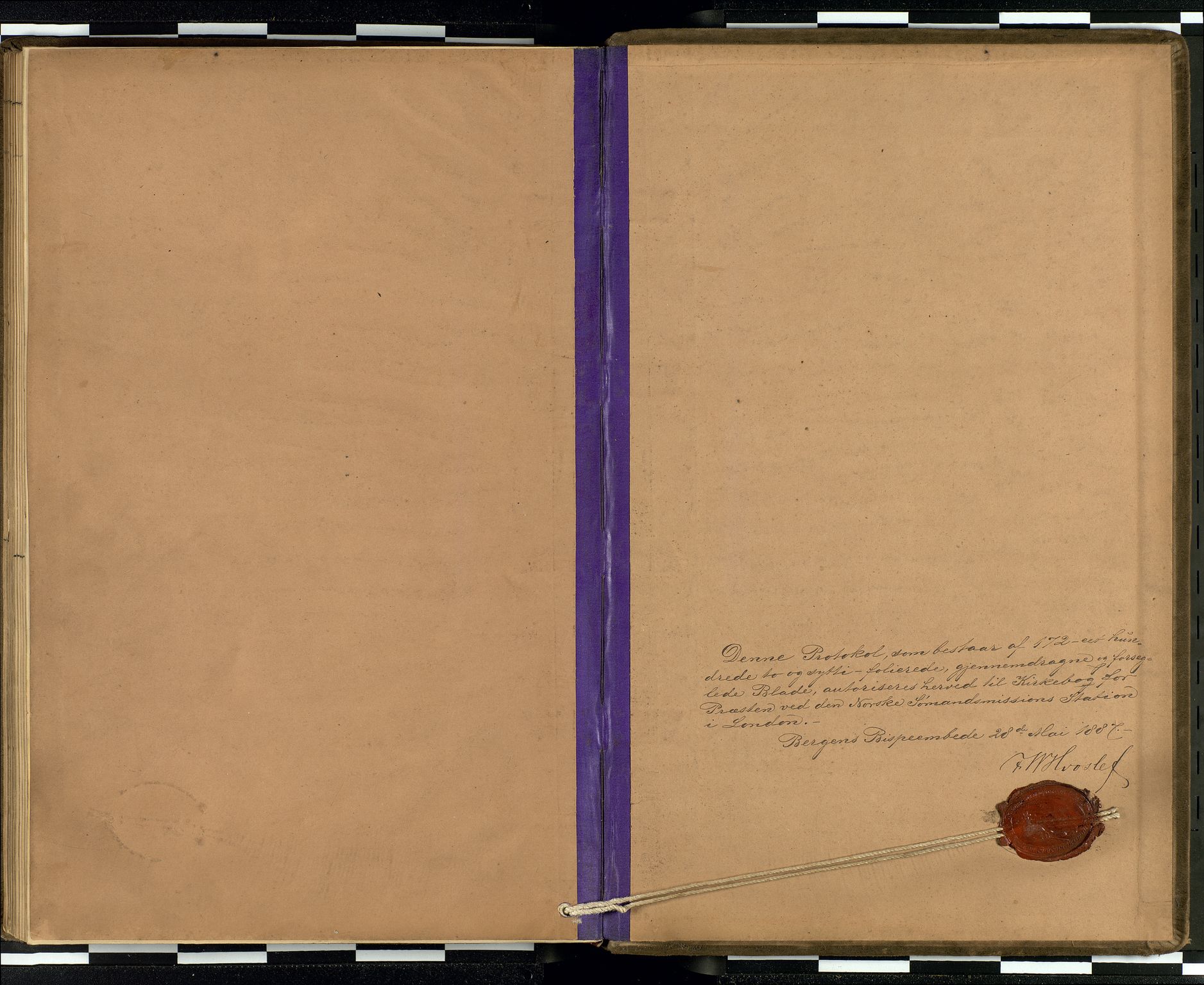  Den norske sjømannsmisjon i utlandet/London m/bistasjoner, SAB/SAB/PA-0103/H/Ha/L0002: Parish register (official) no. A 2, 1887-1903