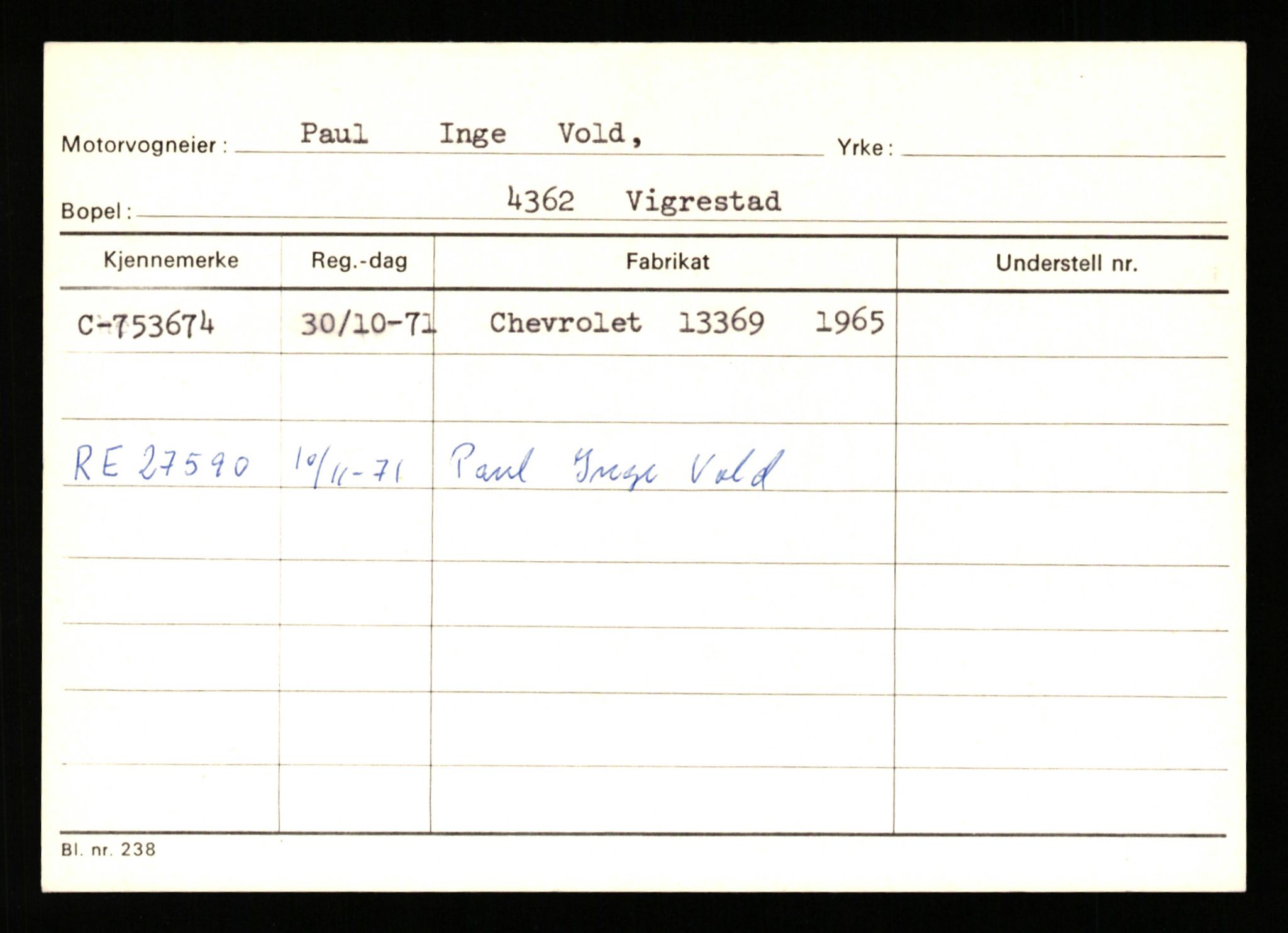 Stavanger trafikkstasjon, AV/SAST-A-101942/0/G/L0012: Registreringsnummer: 363571 - 800000, 1930-1971, p. 2986