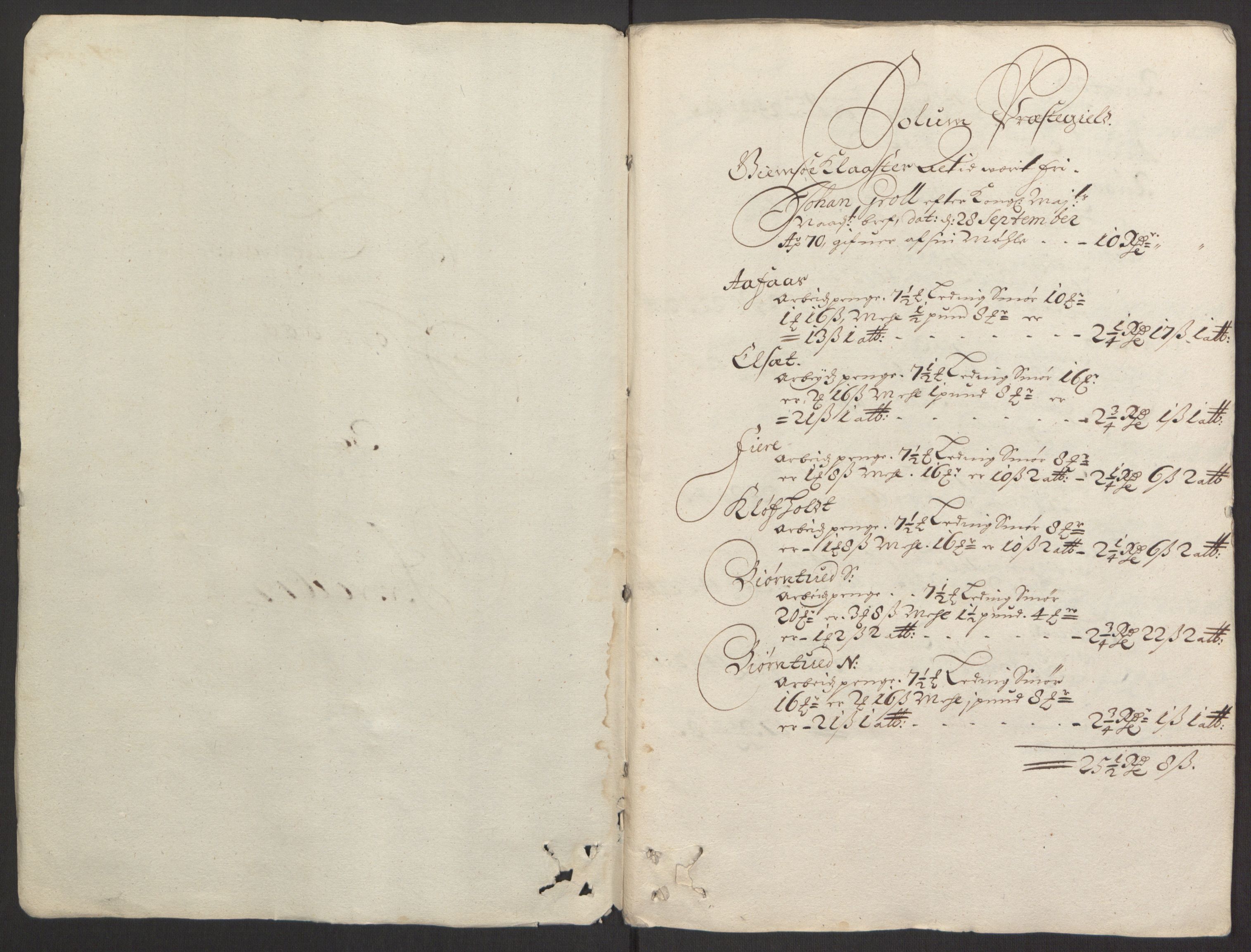 Rentekammeret inntil 1814, Reviderte regnskaper, Fogderegnskap, RA/EA-4092/R35/L2072: Fogderegnskap Øvre og Nedre Telemark, 1679, p. 6