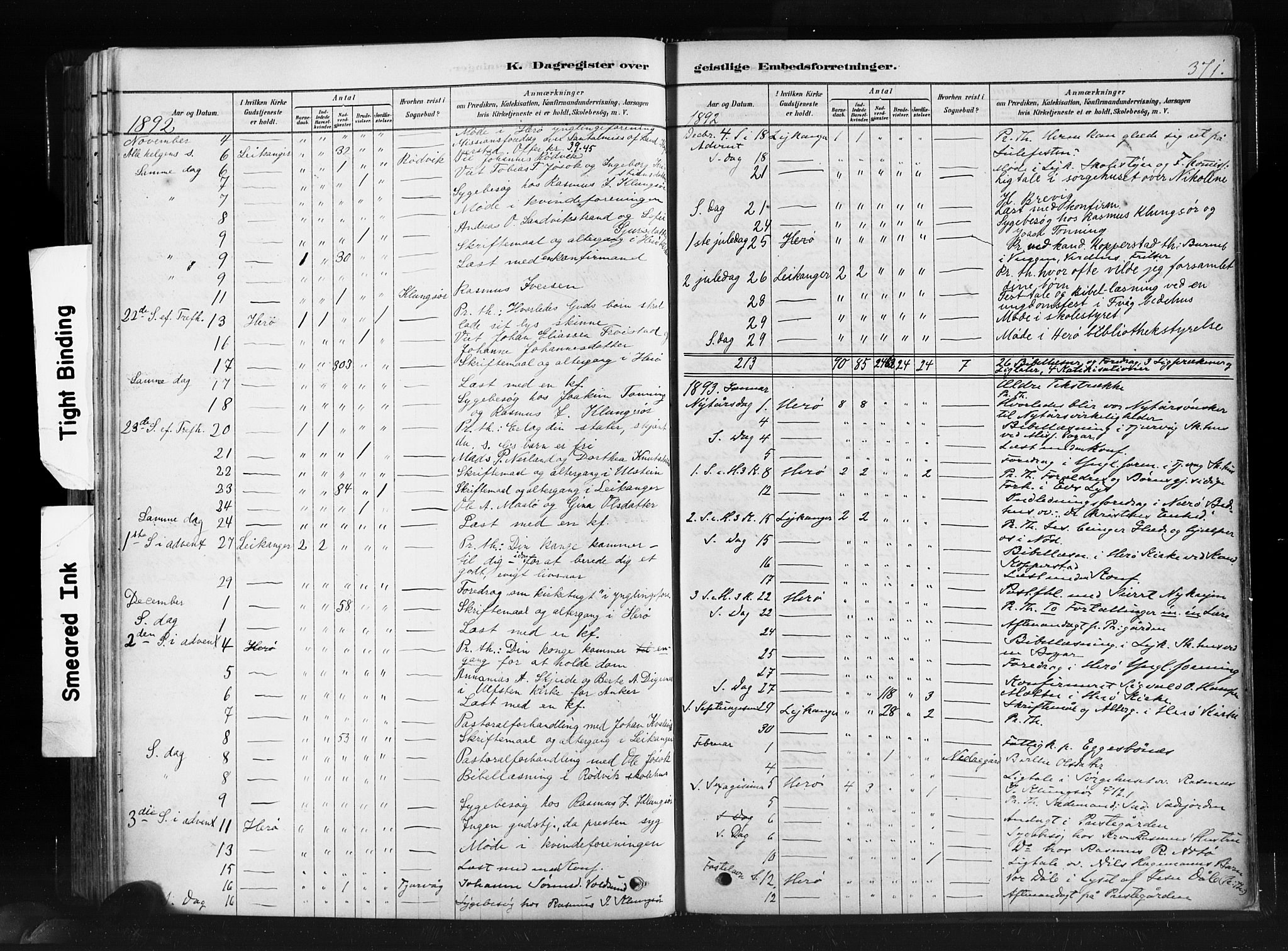 Ministerialprotokoller, klokkerbøker og fødselsregistre - Møre og Romsdal, SAT/A-1454/507/L0073: Parish register (official) no. 507A08, 1878-1904, p. 371
