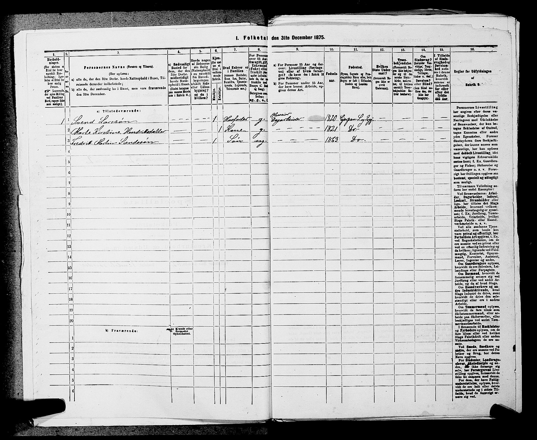 SAKO, 1875 census for 0812P Gjerpen, 1875, p. 236