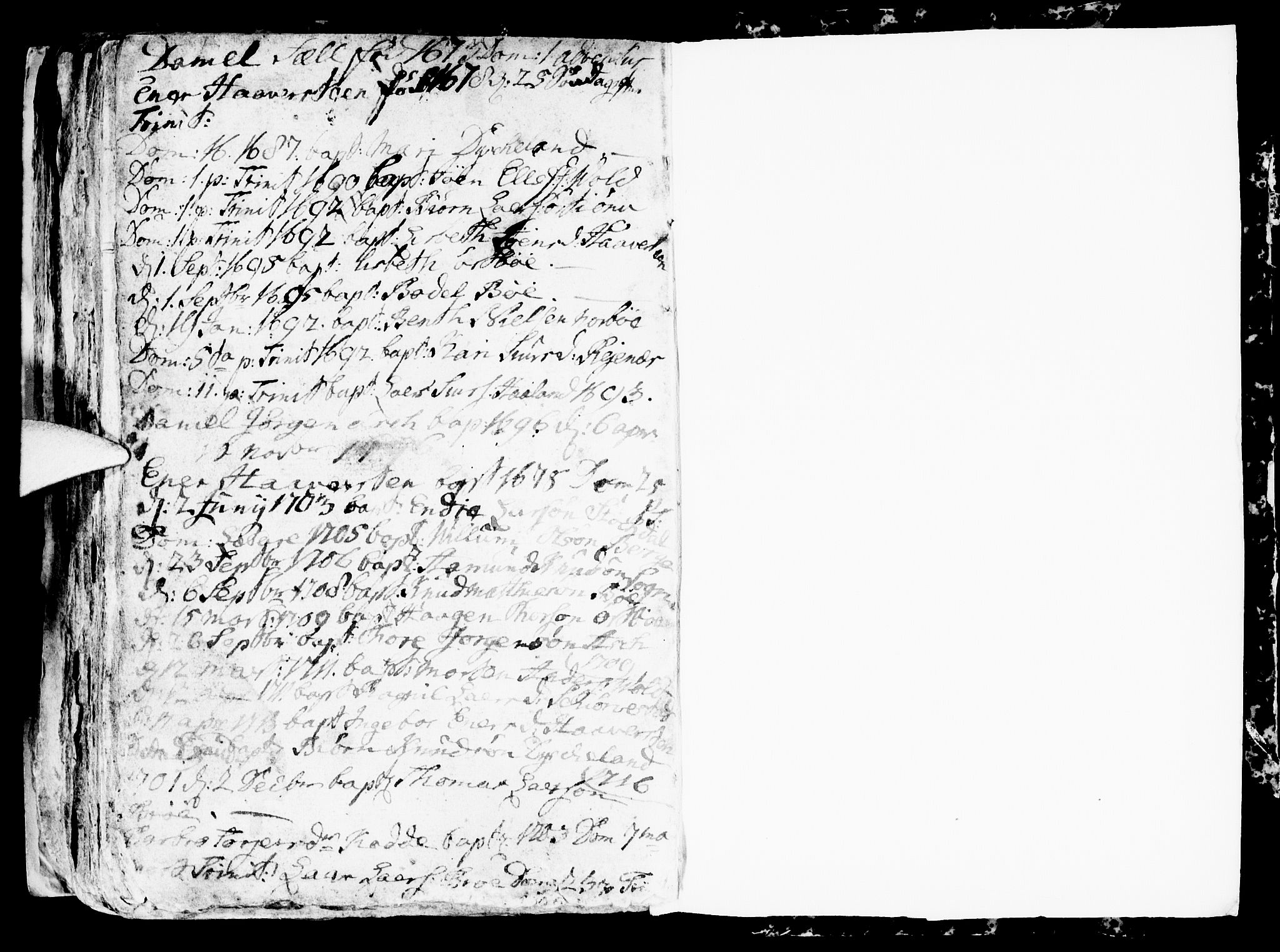 Rennesøy sokneprestkontor, AV/SAST-A -101827/H/Ha/Haa/L0001: Parish register (official) no. A 1, 1668-1737