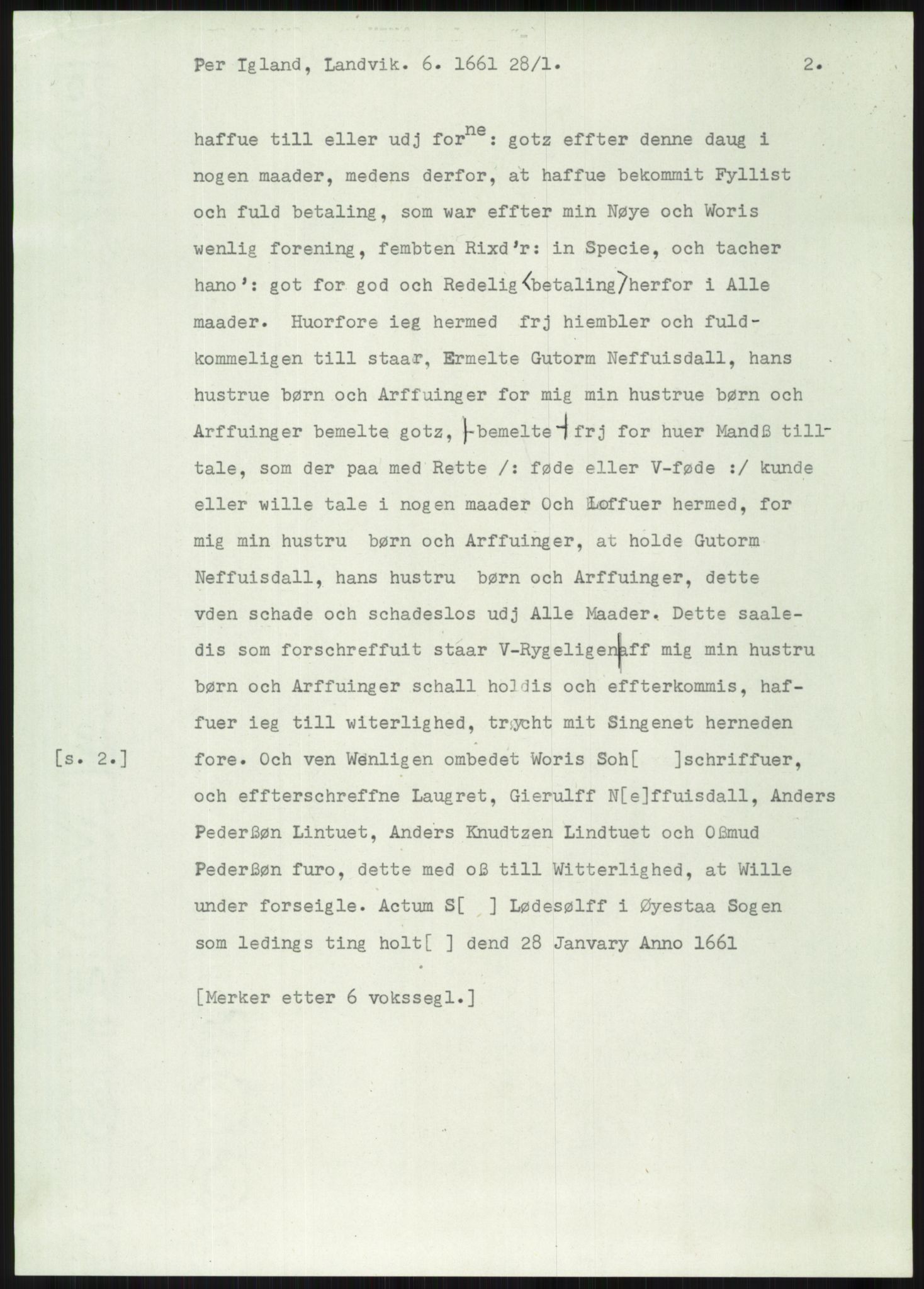 Samlinger til kildeutgivelse, Diplomavskriftsamlingen, AV/RA-EA-4053/H/Ha, p. 3338