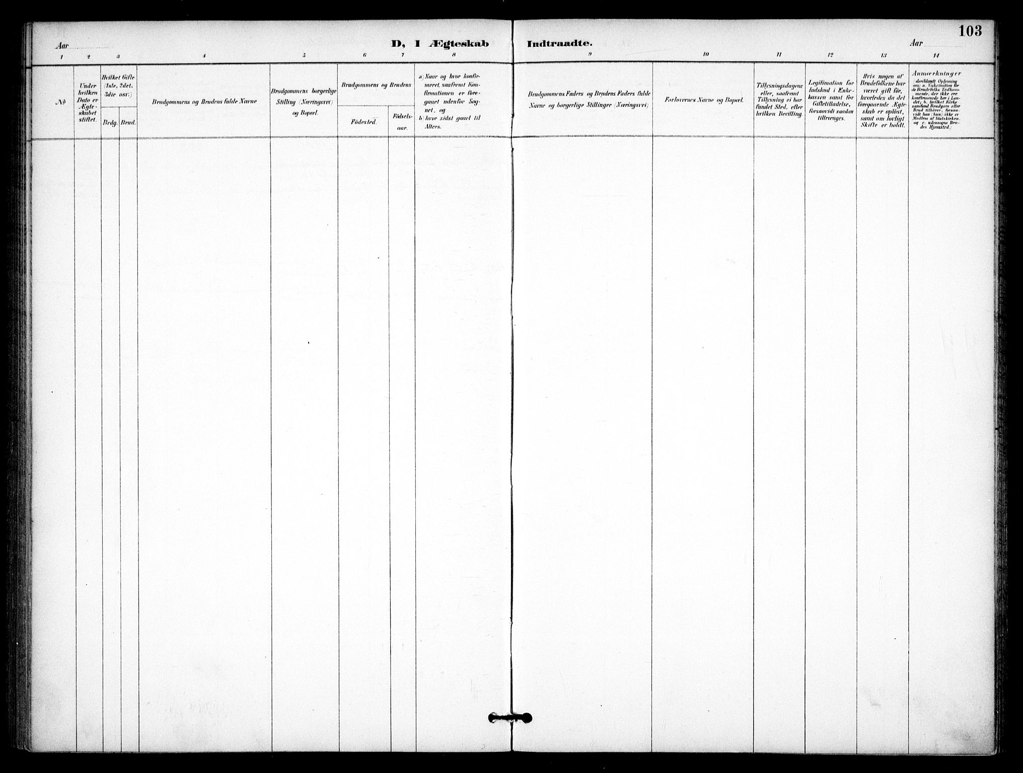 Nannestad prestekontor Kirkebøker, AV/SAO-A-10414a/F/Fb/L0002: Parish register (official) no. II 2, 1891-1909, p. 103