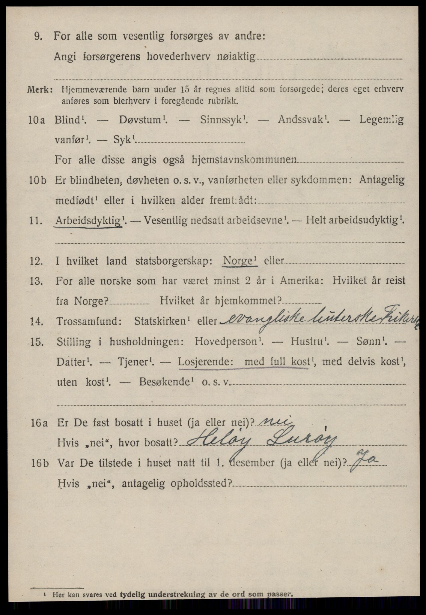 SAT, 1920 census for Herøy (MR), 1920, p. 6156