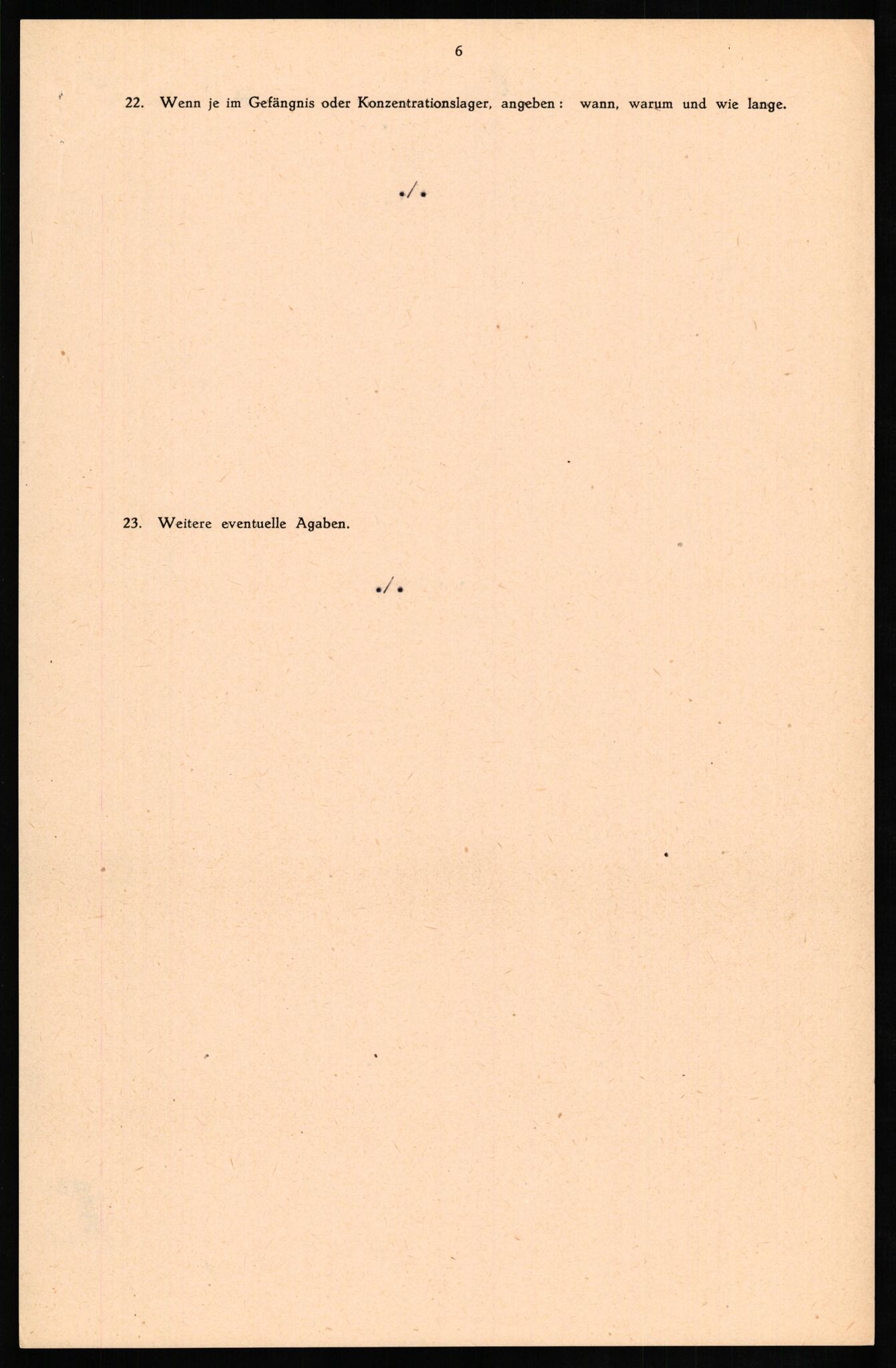 Forsvaret, Forsvarets overkommando II, AV/RA-RAFA-3915/D/Db/L0018: CI Questionaires. Tyske okkupasjonsstyrker i Norge. Tyskere., 1945-1946, p. 484