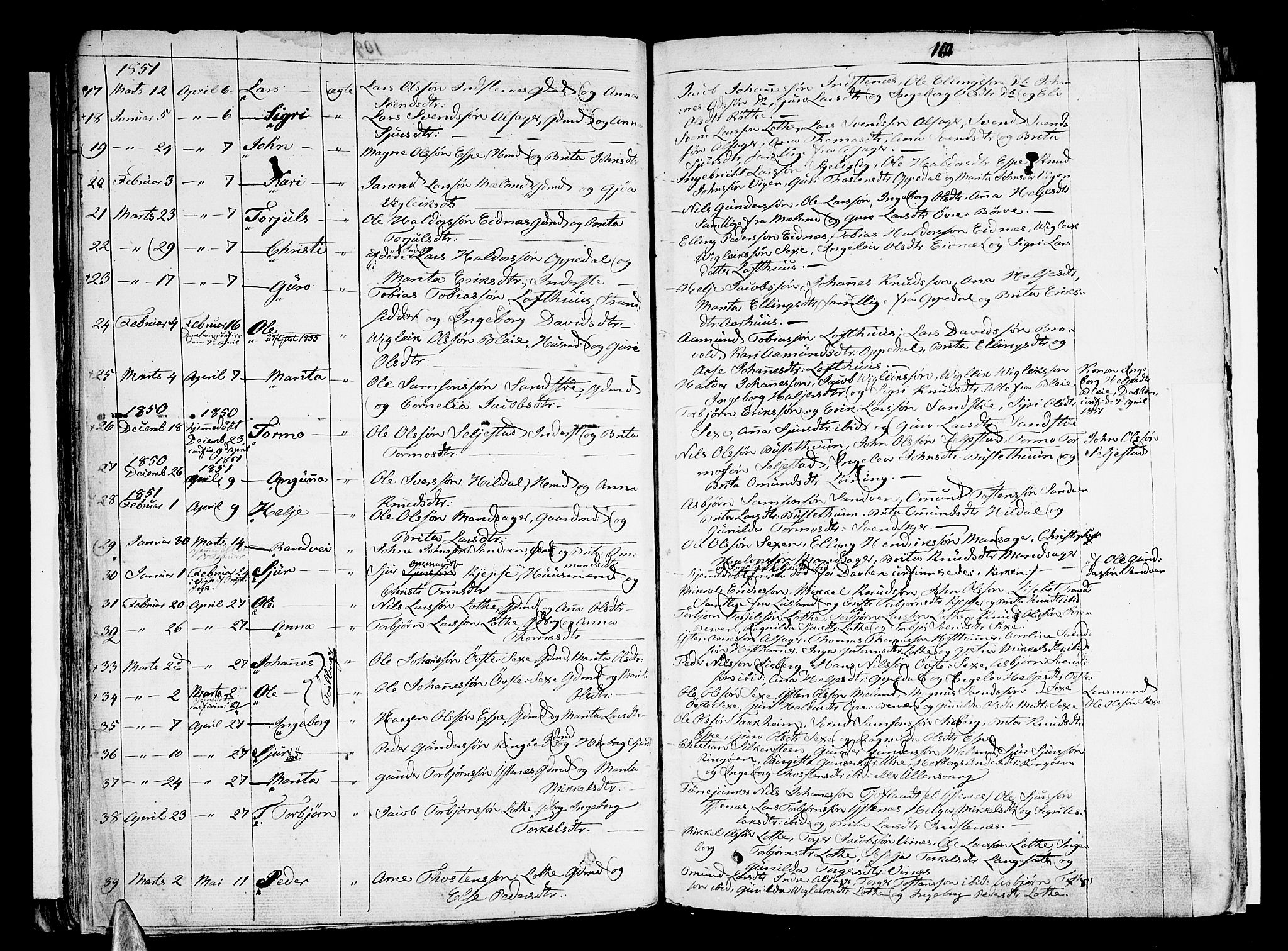 Ullensvang sokneprestembete, AV/SAB-A-78701/H/Haa: Parish register (official) no. A 10, 1825-1853, p. 110