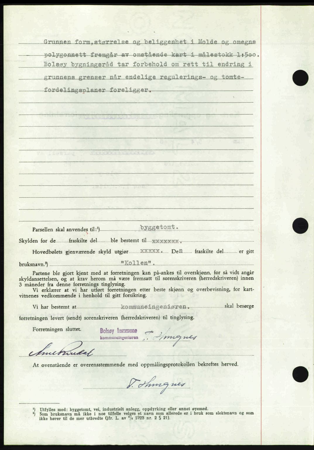 Romsdal sorenskriveri, AV/SAT-A-4149/1/2/2C: Mortgage book no. A26, 1948-1948, Diary no: : 959/1948