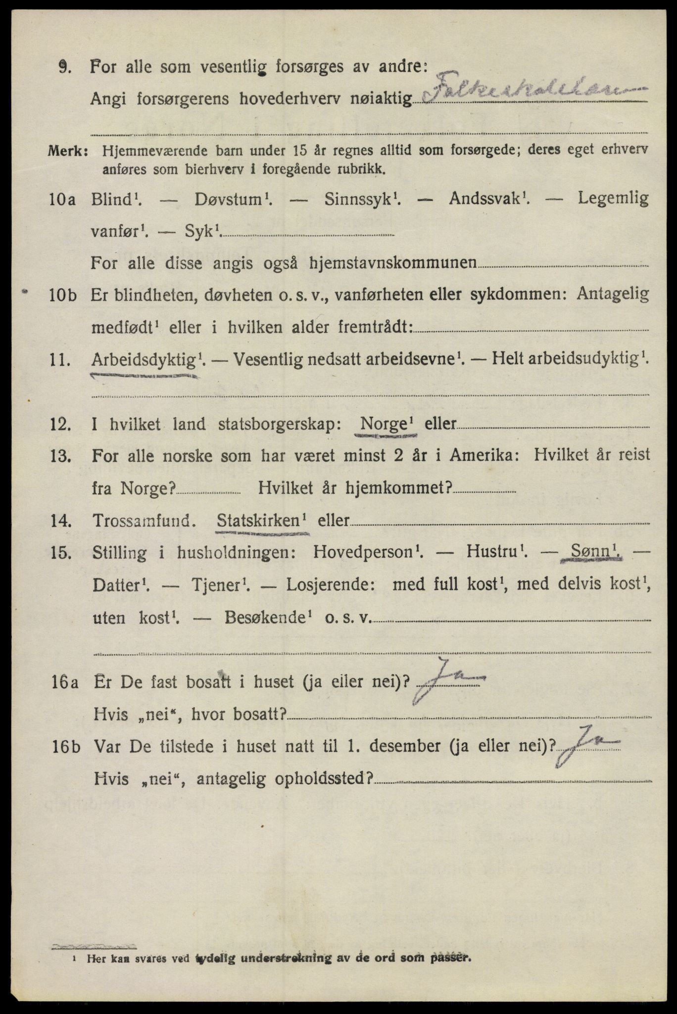 SAO, 1920 census for Kråkerøy, 1920, p. 2593